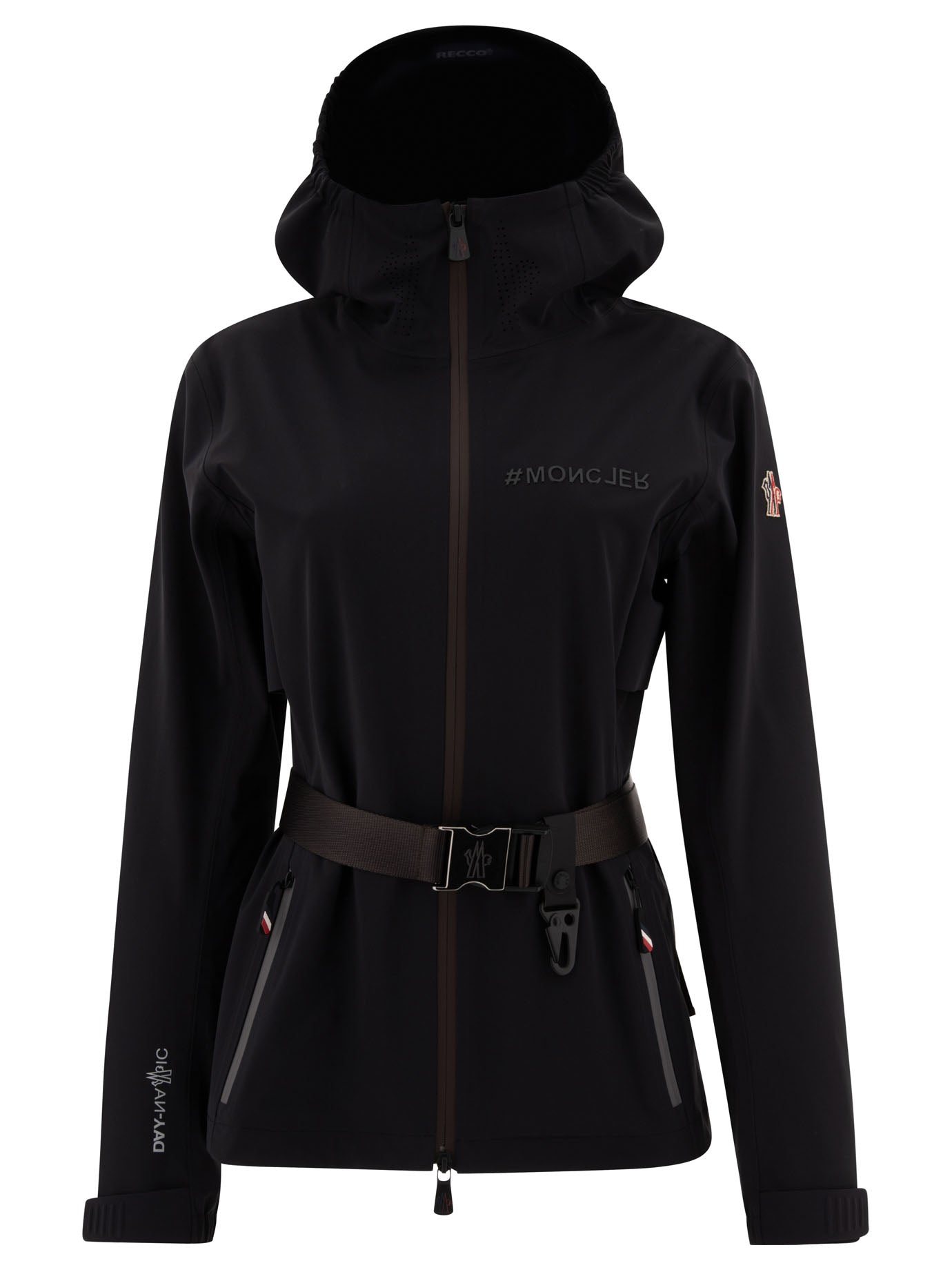 Moncler Grenoble-Fex Giacche Nero-Donna