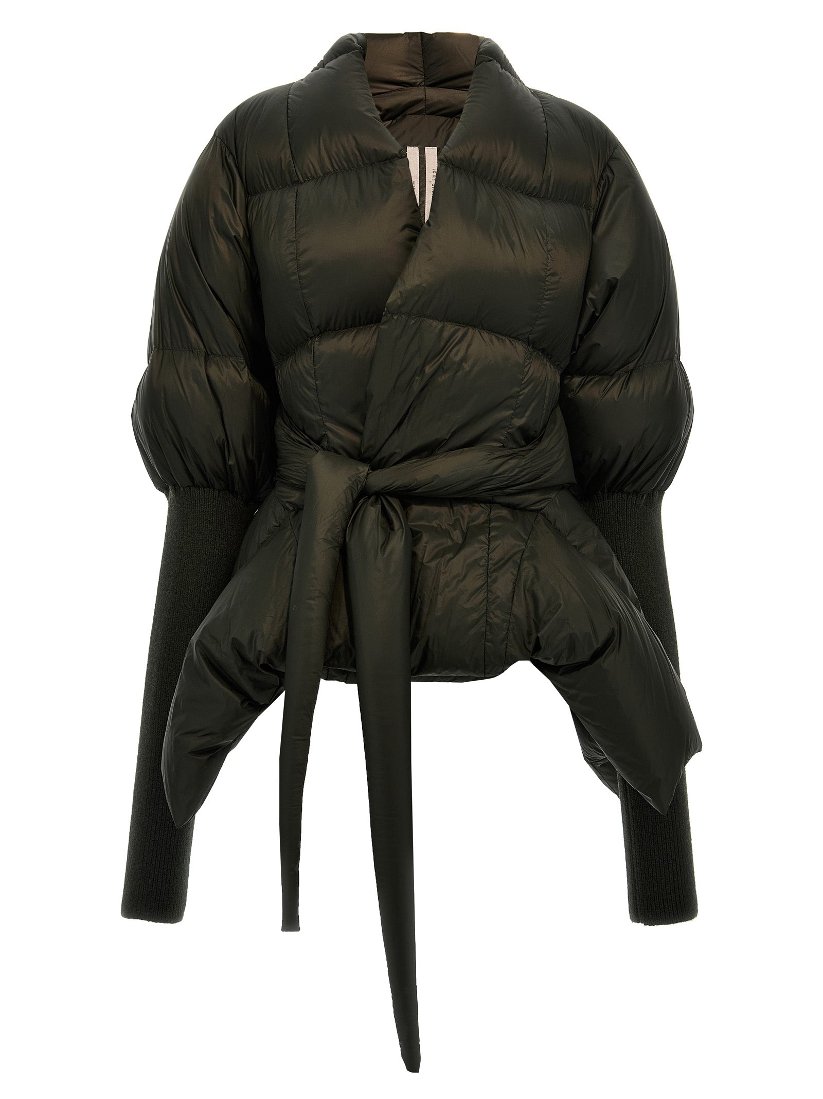 Rick Owens-Batwing Duvet Giacche Verde-Donna