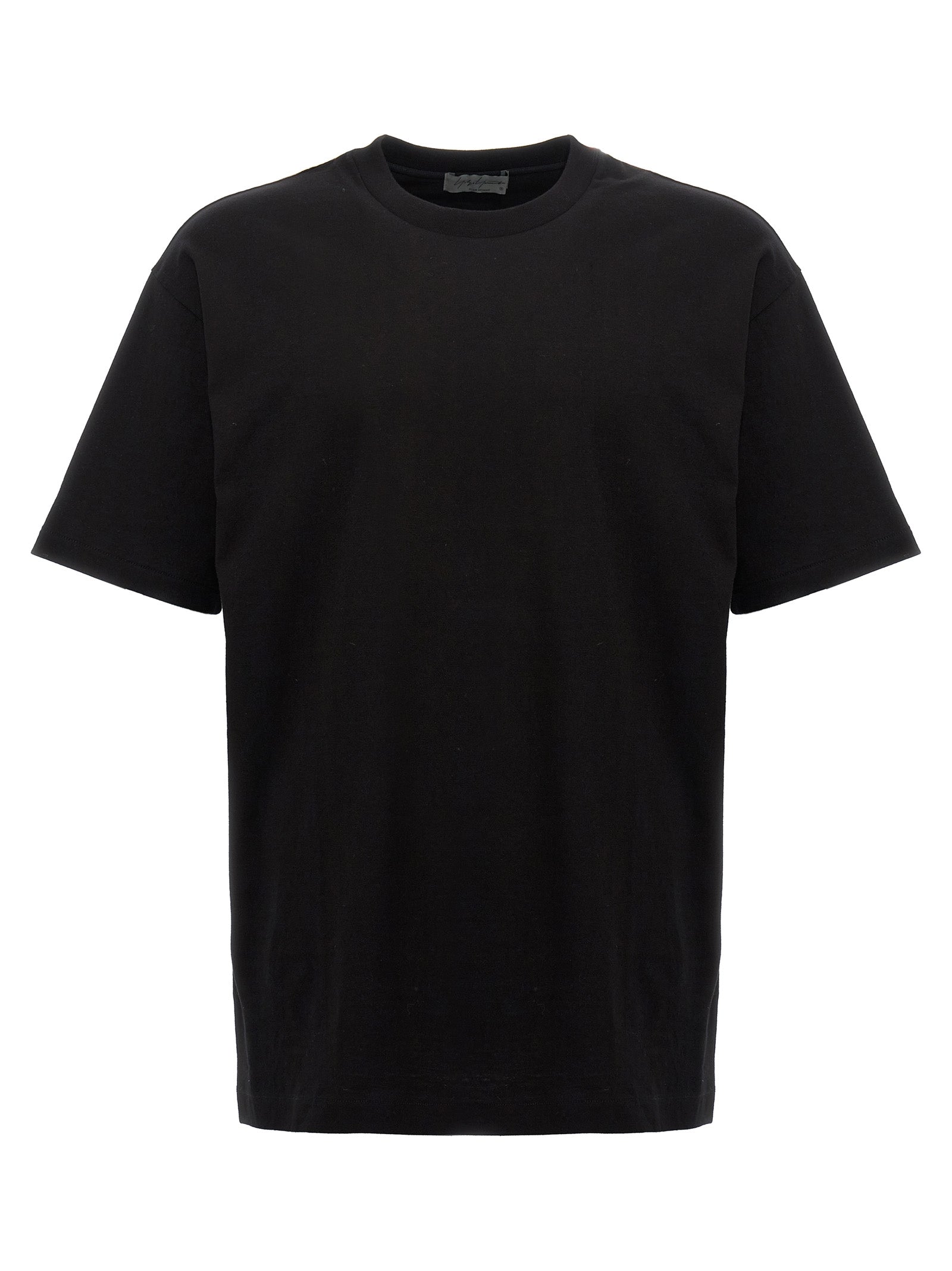 Yohji Yamamoto-Bohemian Shotgun T Shirt Nero-Uomo