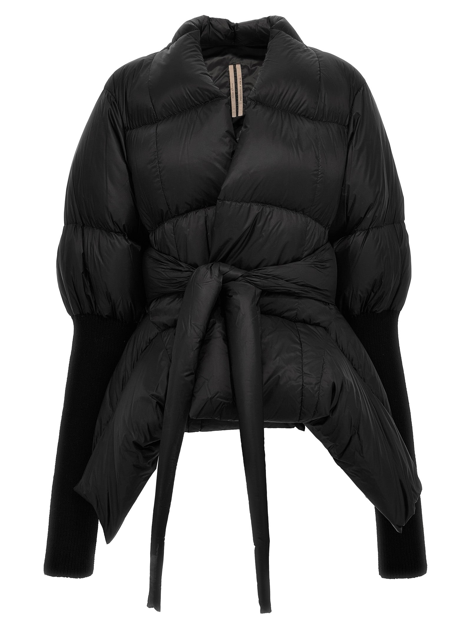 Rick Owens-Batwing Duvet Giacche Nero-Donna