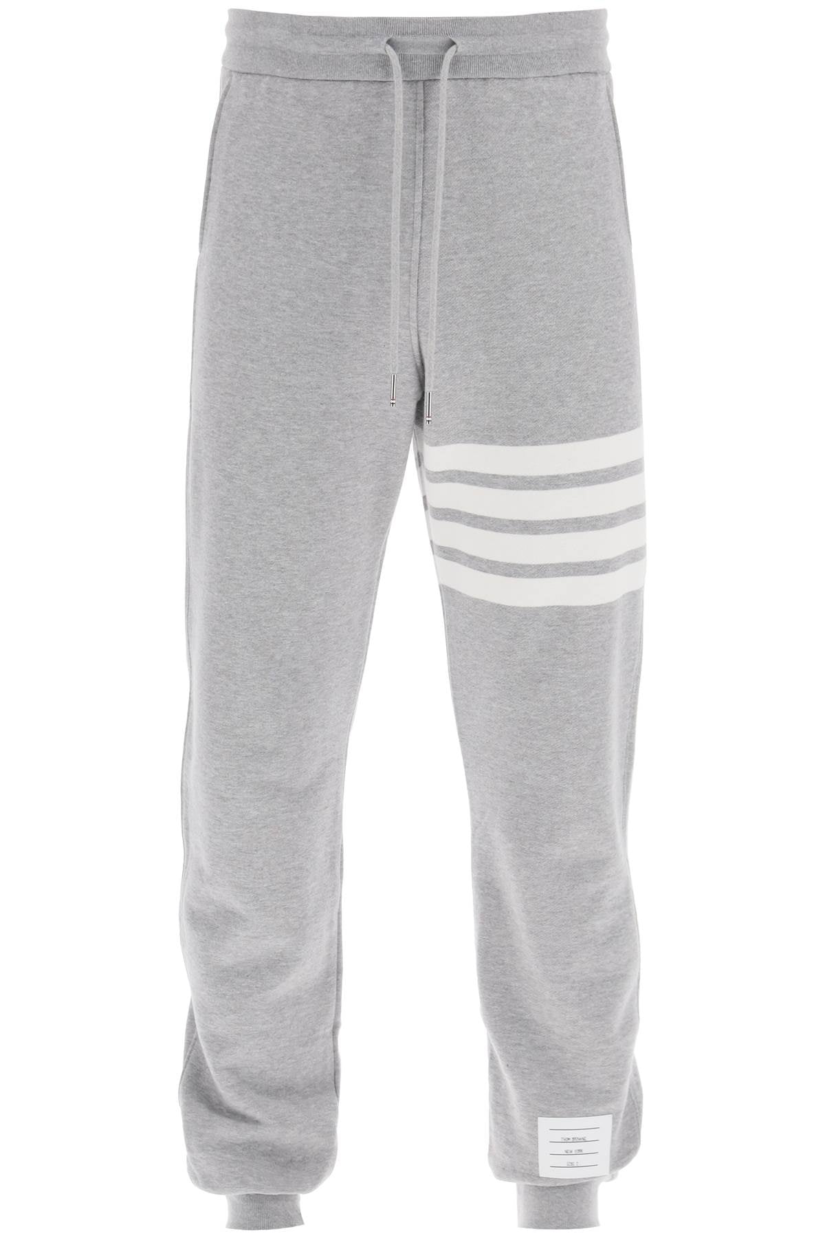 Thom Browne-Pantaloni Sportivi 4 Bar-Uomo