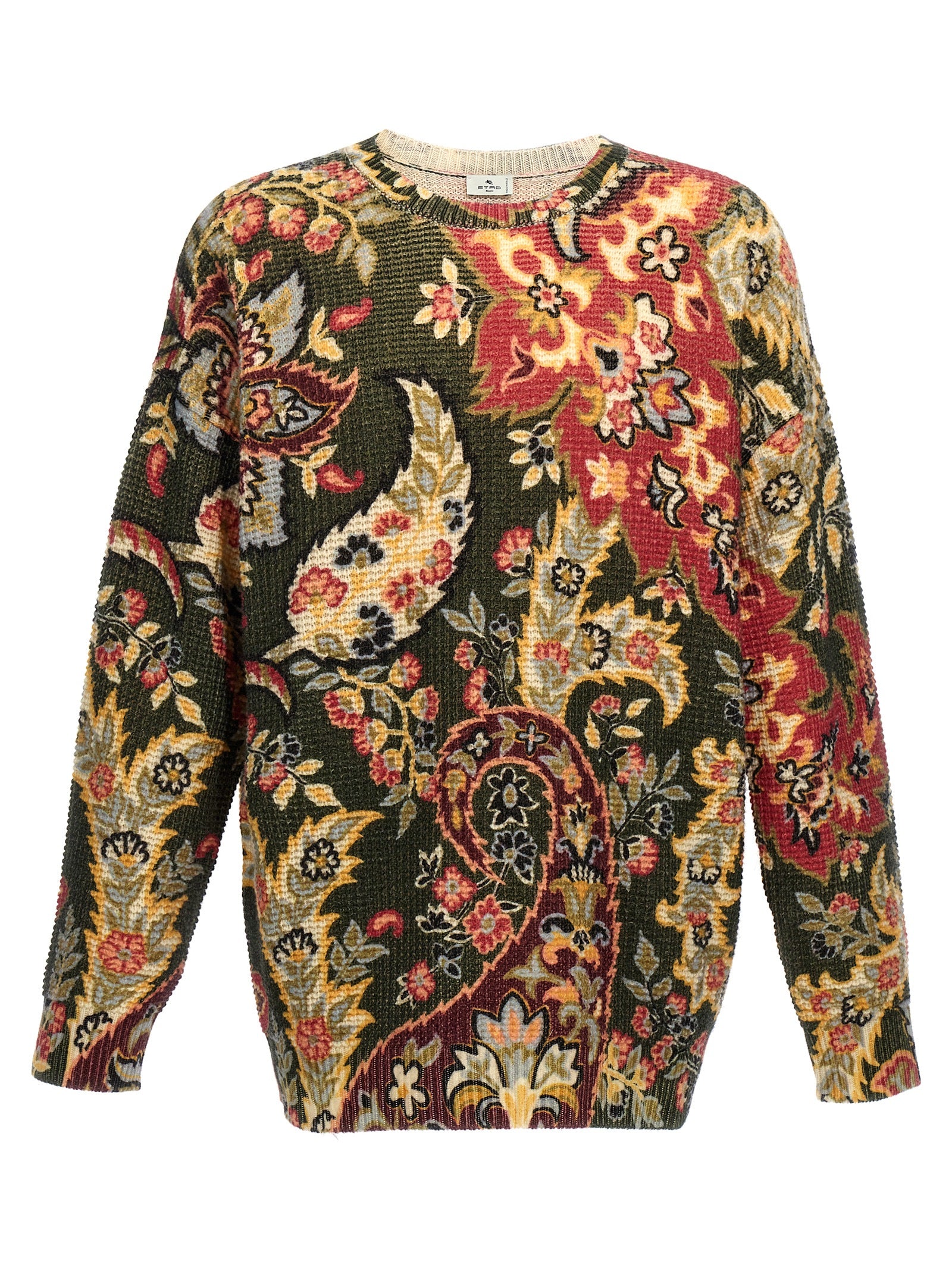 Etro-Paisley Felpe Multicolor-Uomo