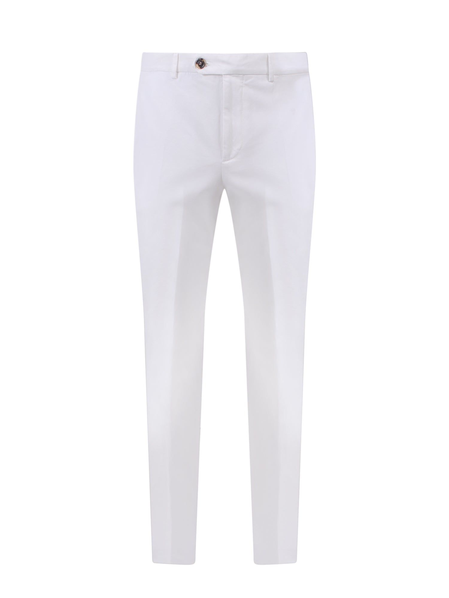 Brunello Cucinelli-Pantalone Italian Fit in cotone-Uomo