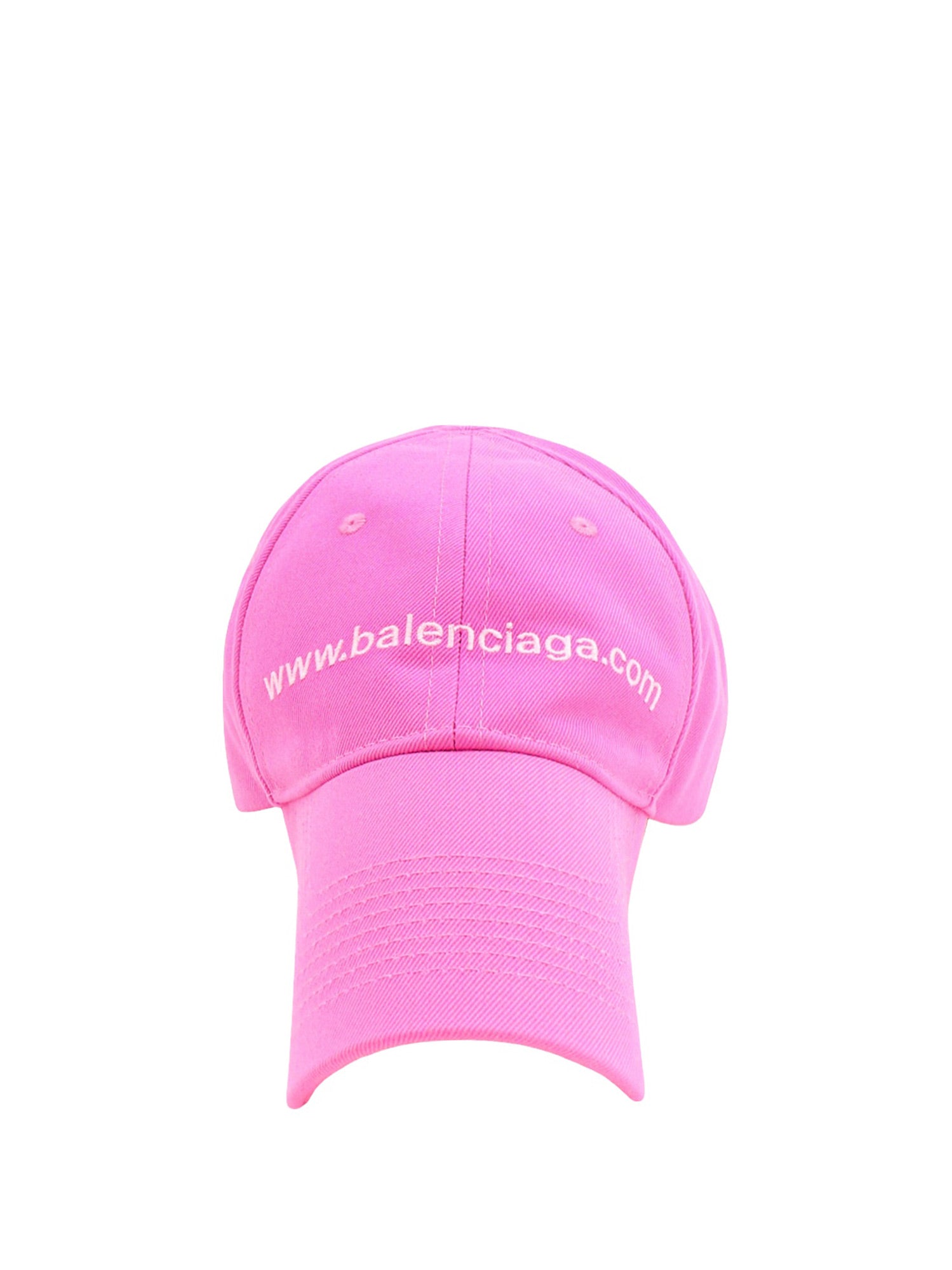 Balenciaga-Cappello in drill rosa-Donna