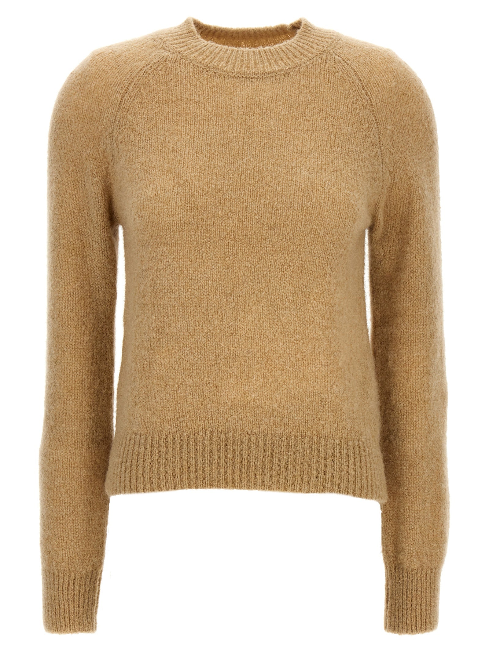 Dries Van Noten-Texas Maglioni Beige-Donna