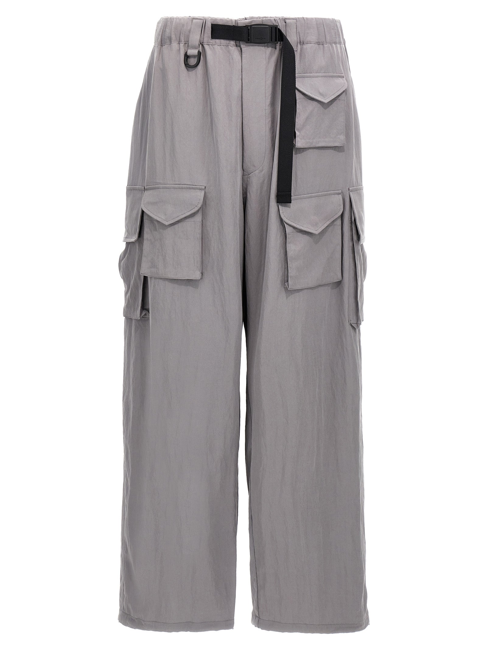 Y-3-Cargo Pantaloni Grigio-Uomo