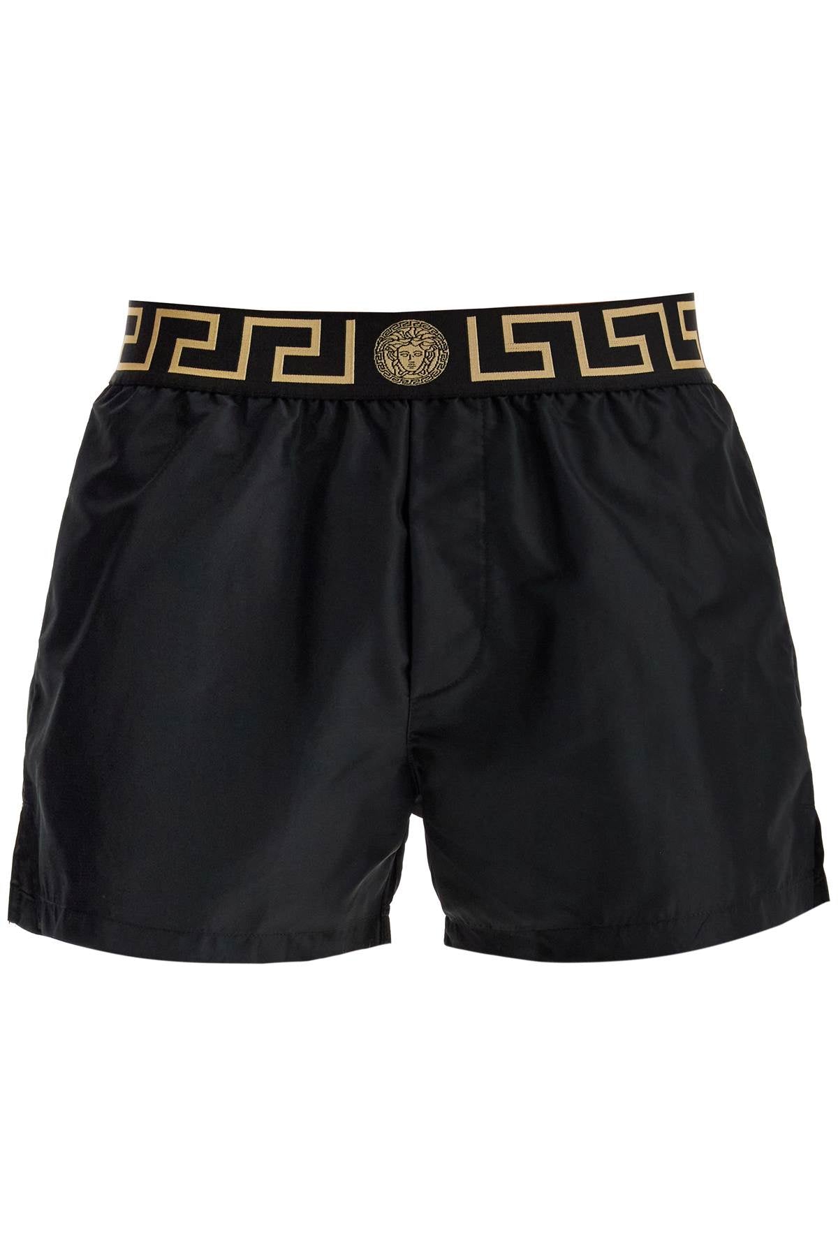 Versace-Boxer Mare Con Bordo Greca-Uomo