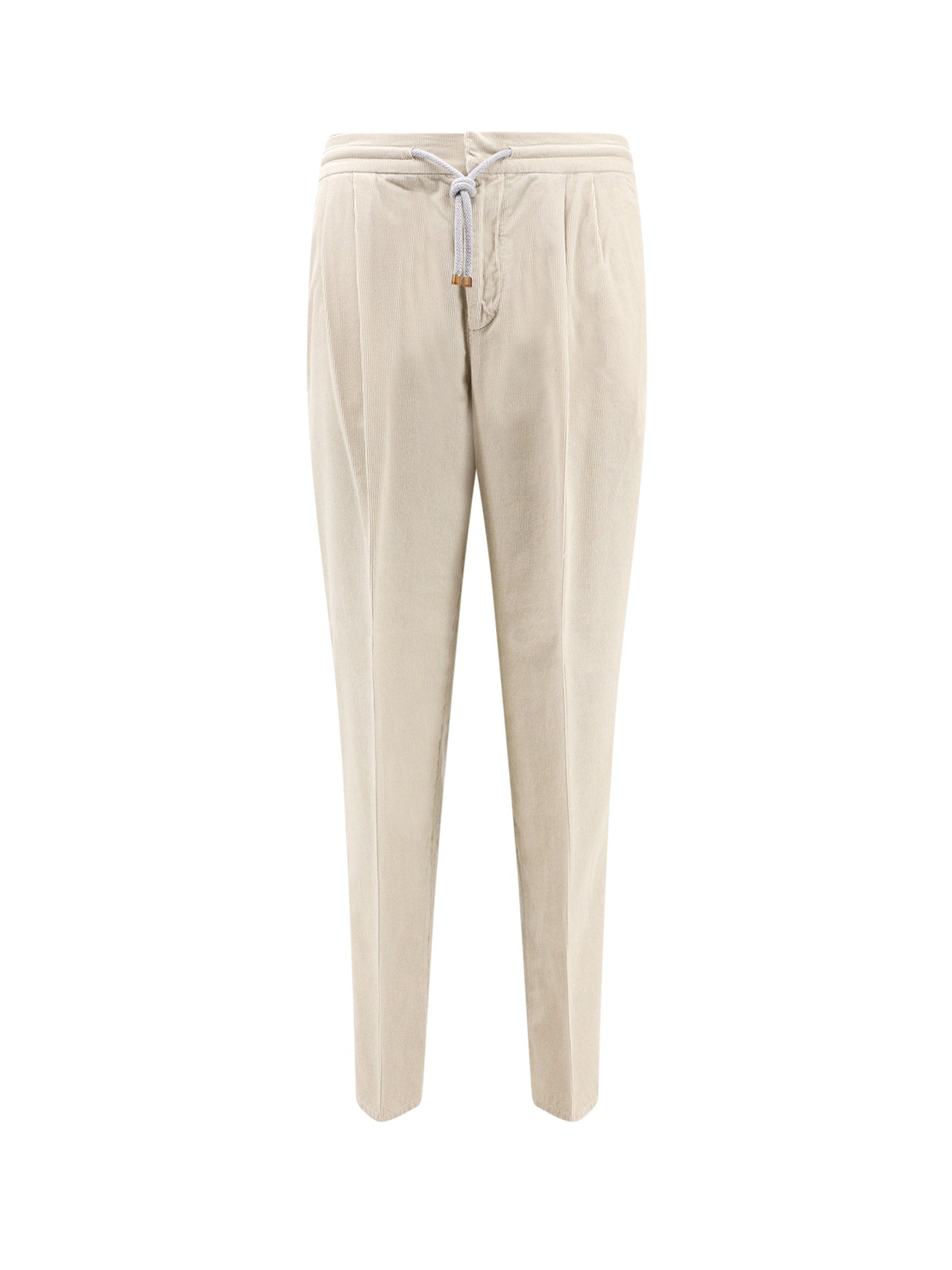 Brunello Cucinelli-Pantalone Leisure Fit in velluto a coste-Uomo