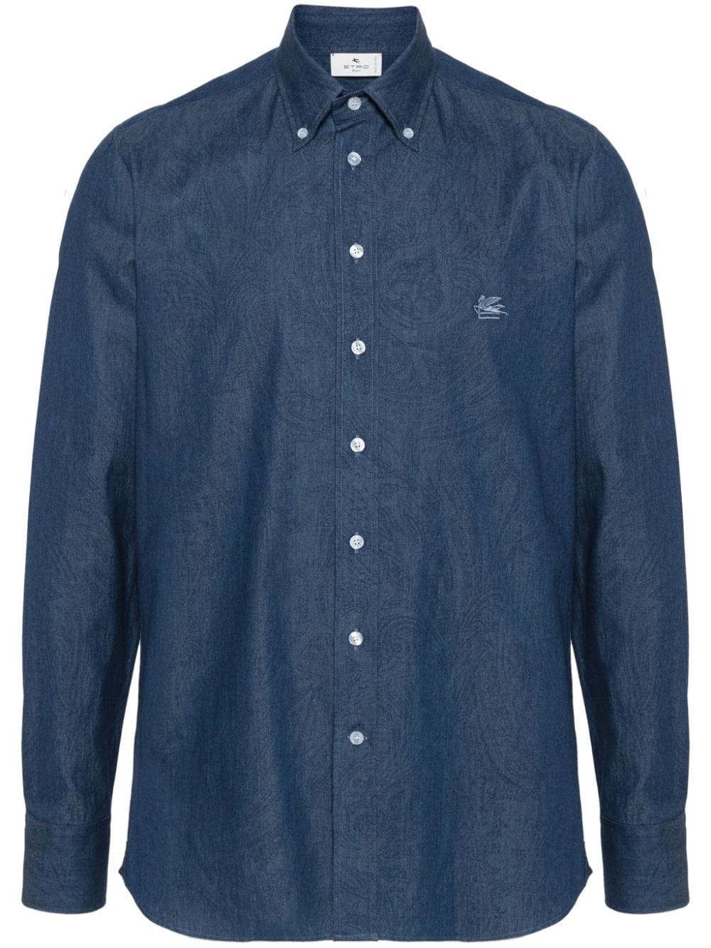 Etro-Camicia Skater denim-Uomo