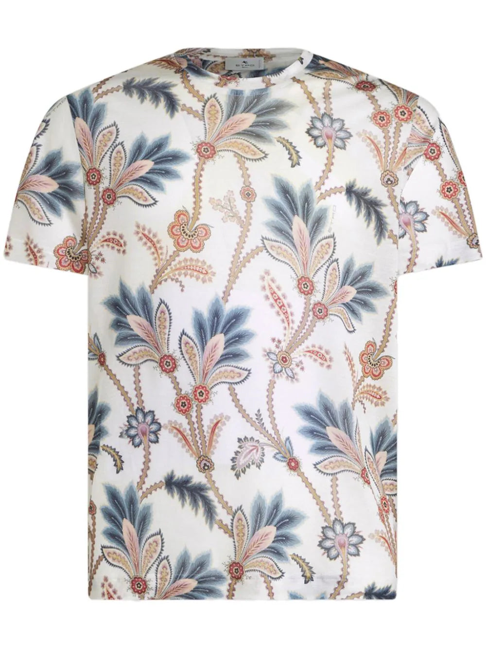 Etro-T-shirt con stampa-Uomo