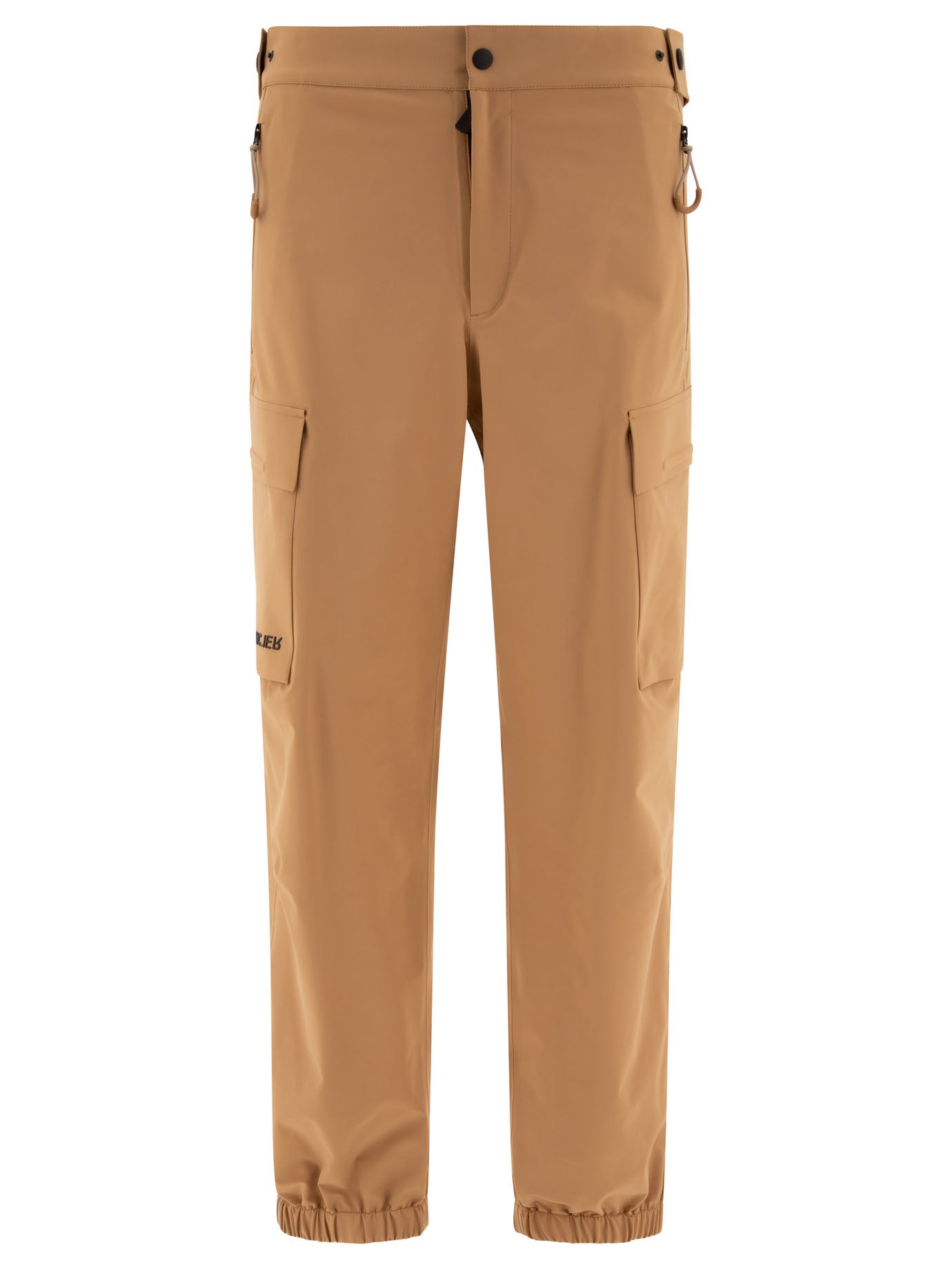 Moncler Grenoble-Sport Trousers Beige-Uomo