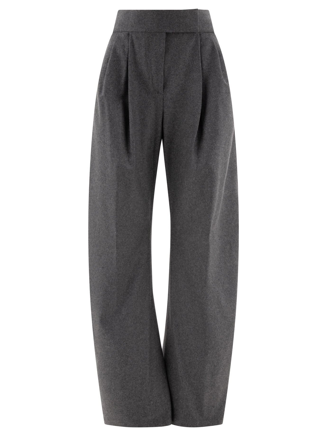 The Attico-Trousers Grey-Donna