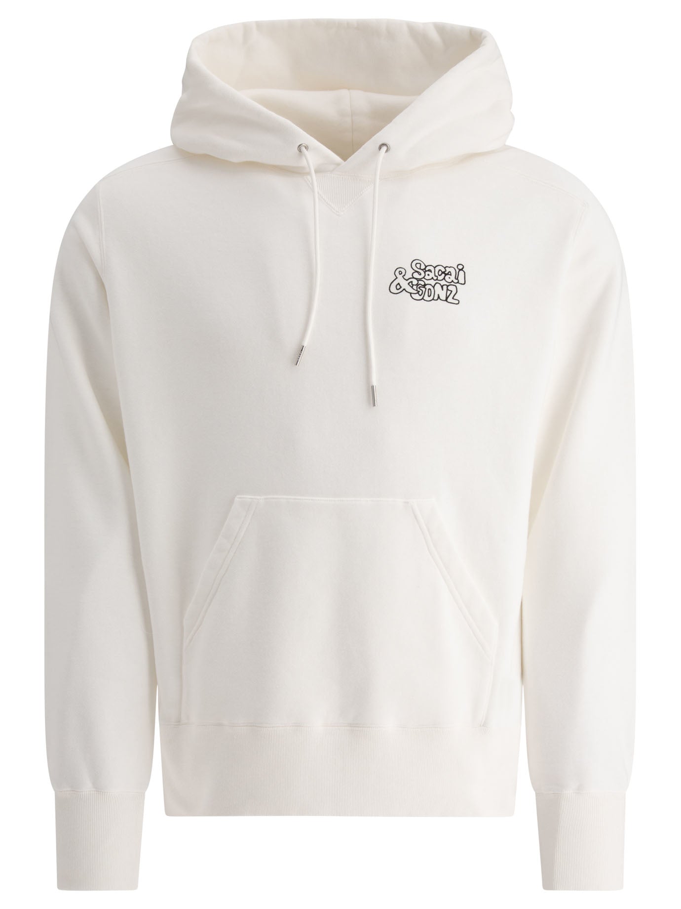 Sacai-Gonz One Love Sweatshirts Bianco-Uomo