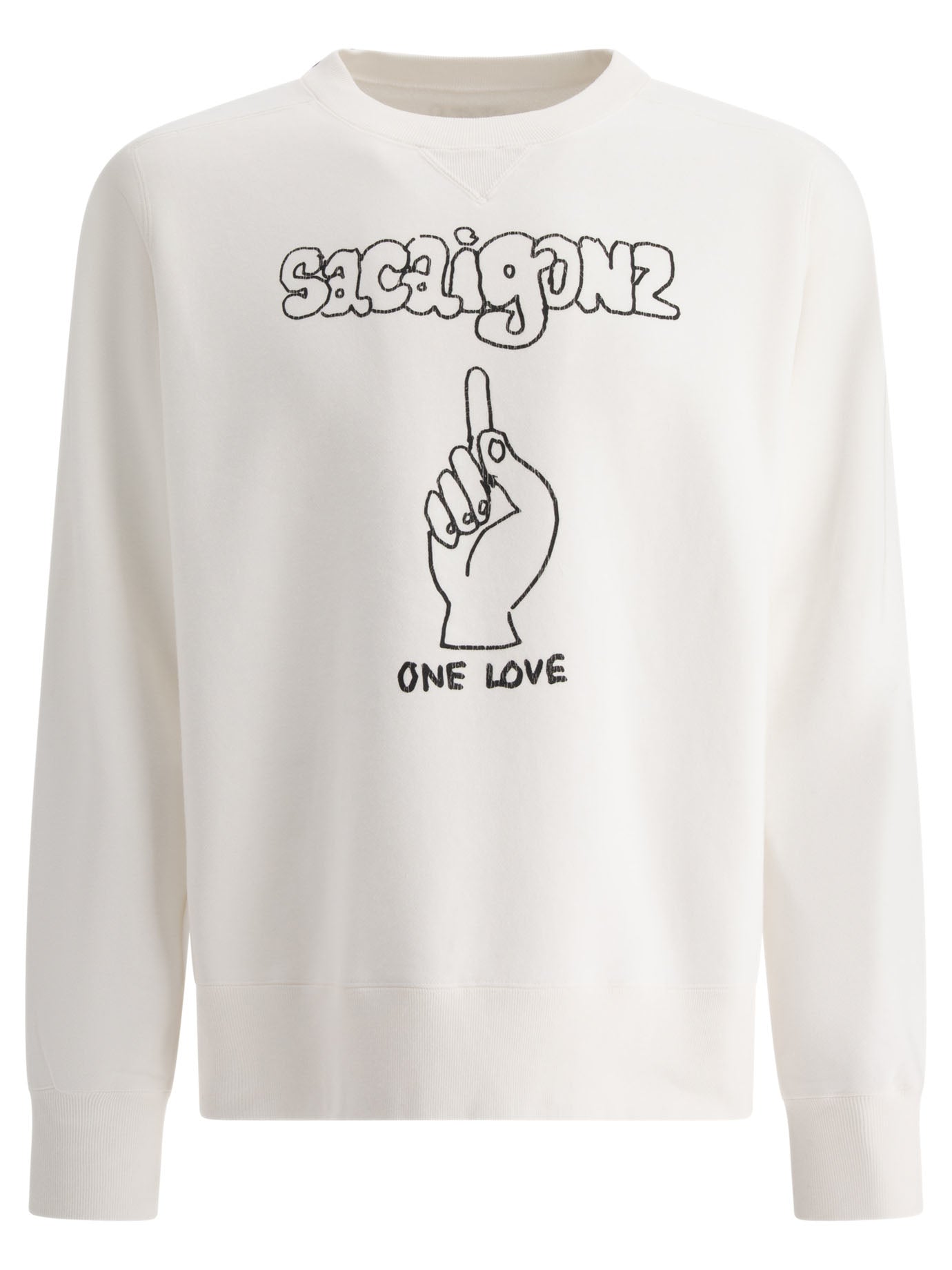 Sacai-Gonz Sacaigonz Sweatshirts Bianco-Uomo