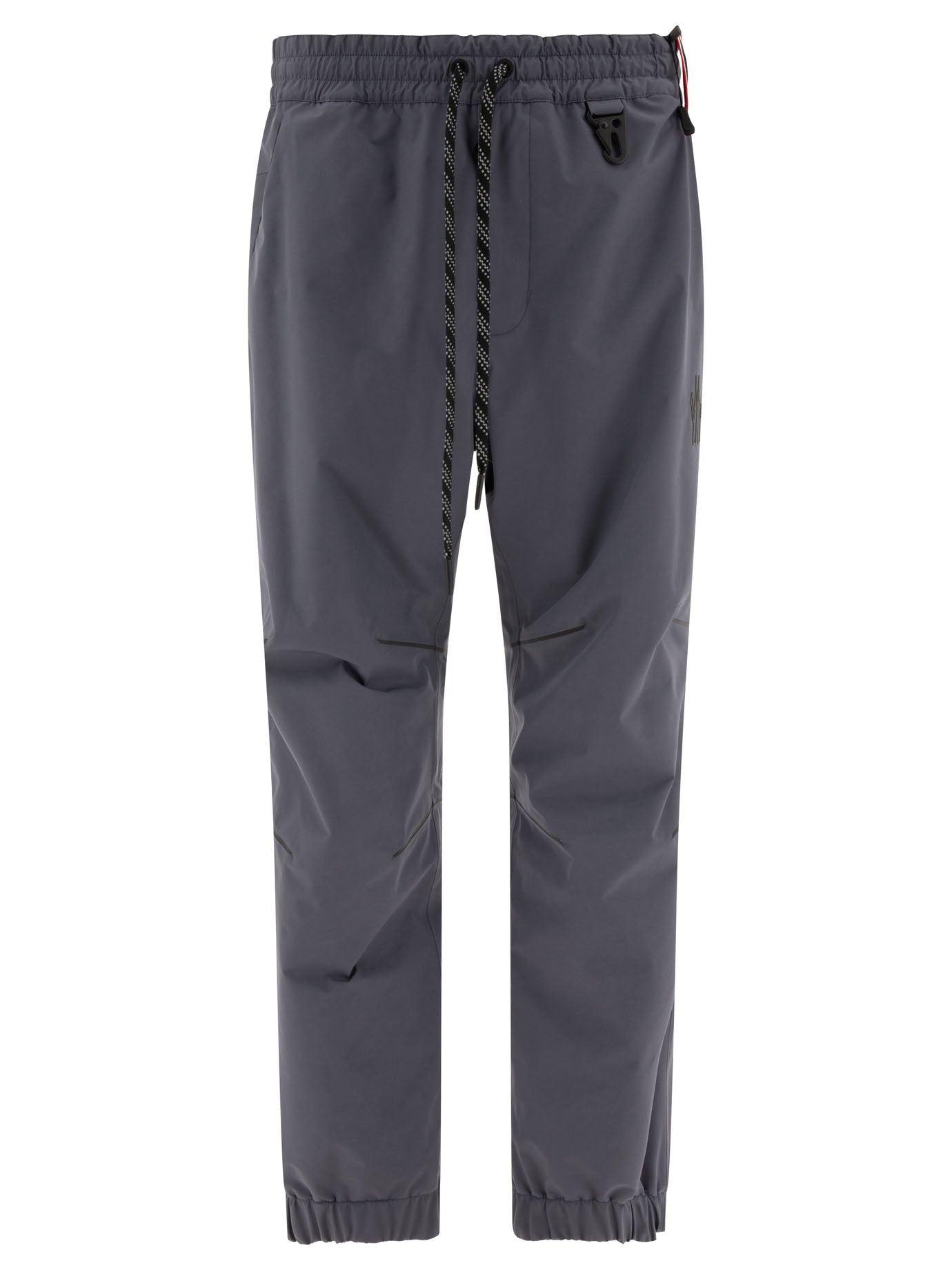 Moncler Grenoble-Sport Trousers Grey-Uomo