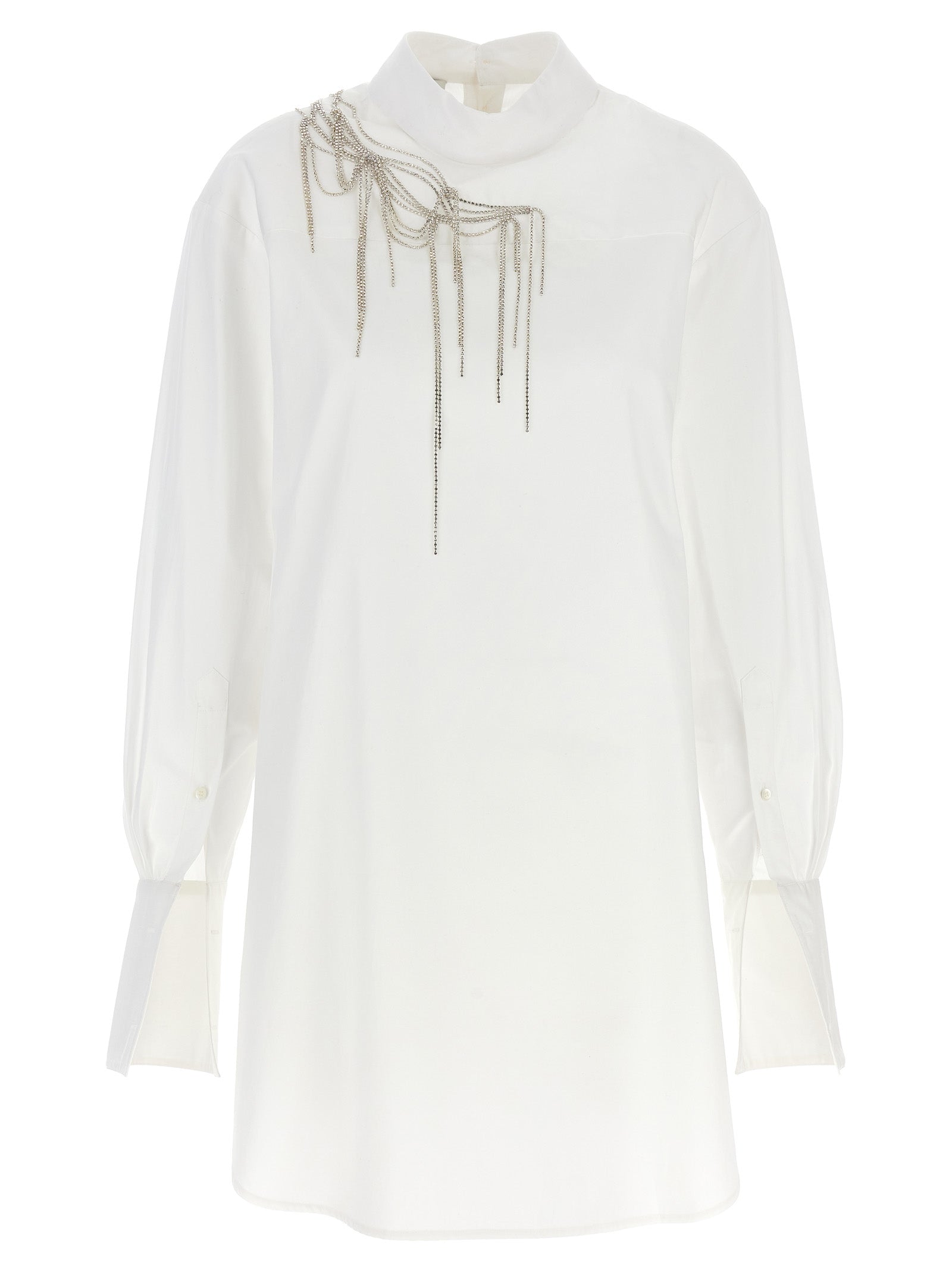 Dries Van Noten-Corso Camicie Bianco-Donna