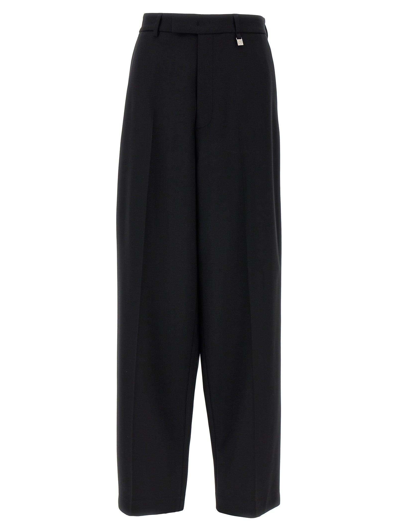 Giuseppe Di Morabito-Wool Pantaloni Nero-Donna