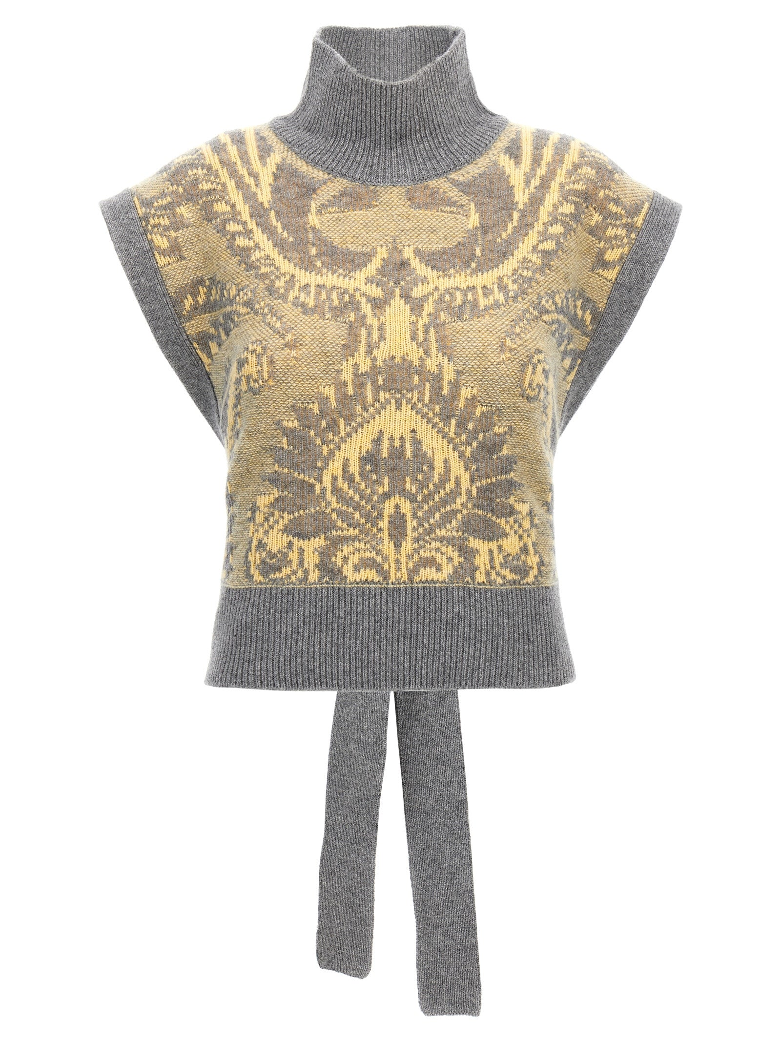 Etro-Paisley Gilet Multicolor-Donna