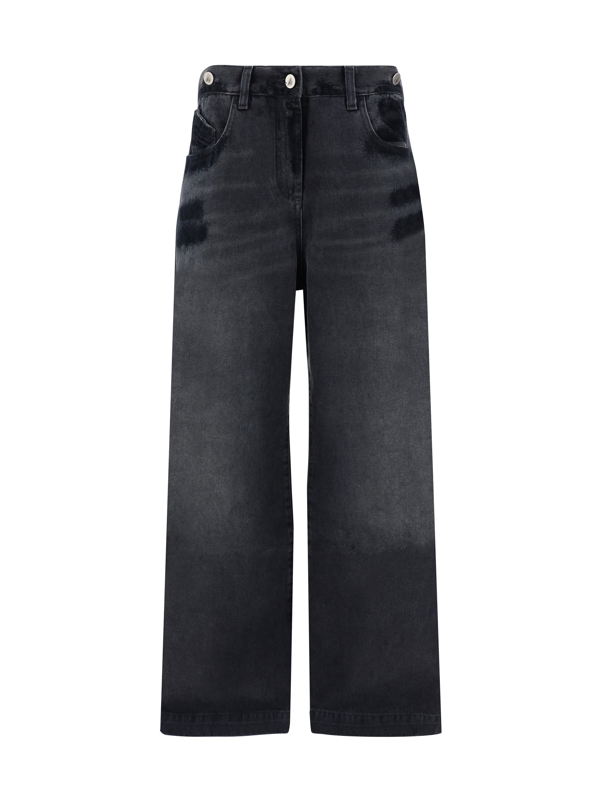 The Attico-Pantaloni Denim-Donna