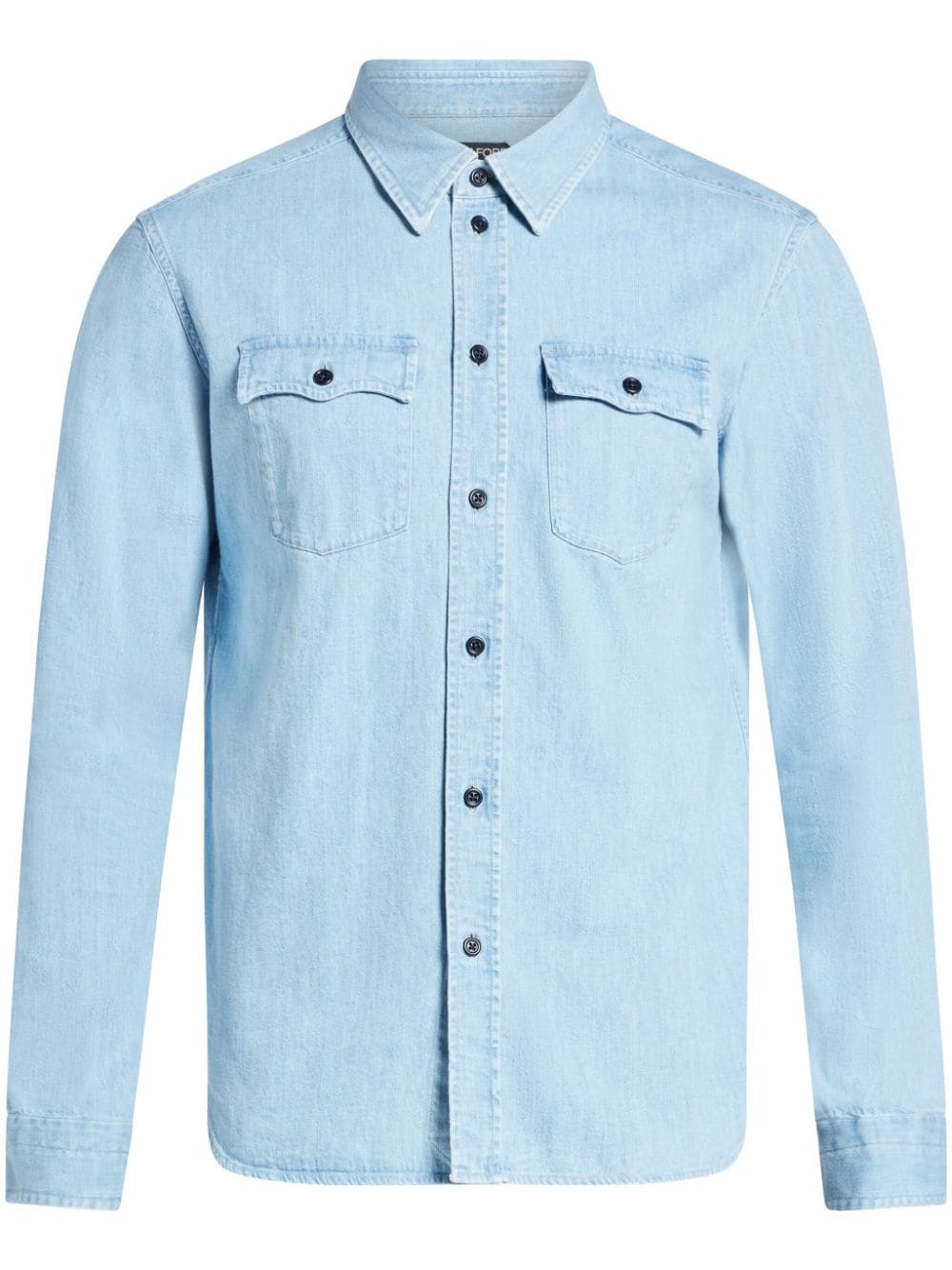 Tom Ford-Camicia denim-Uomo