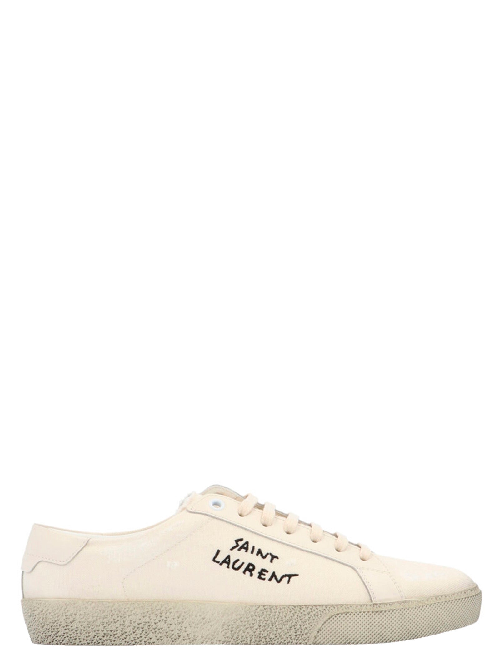 Saint Laurent-Court Sl/06 Sneakers Bianco-Donna