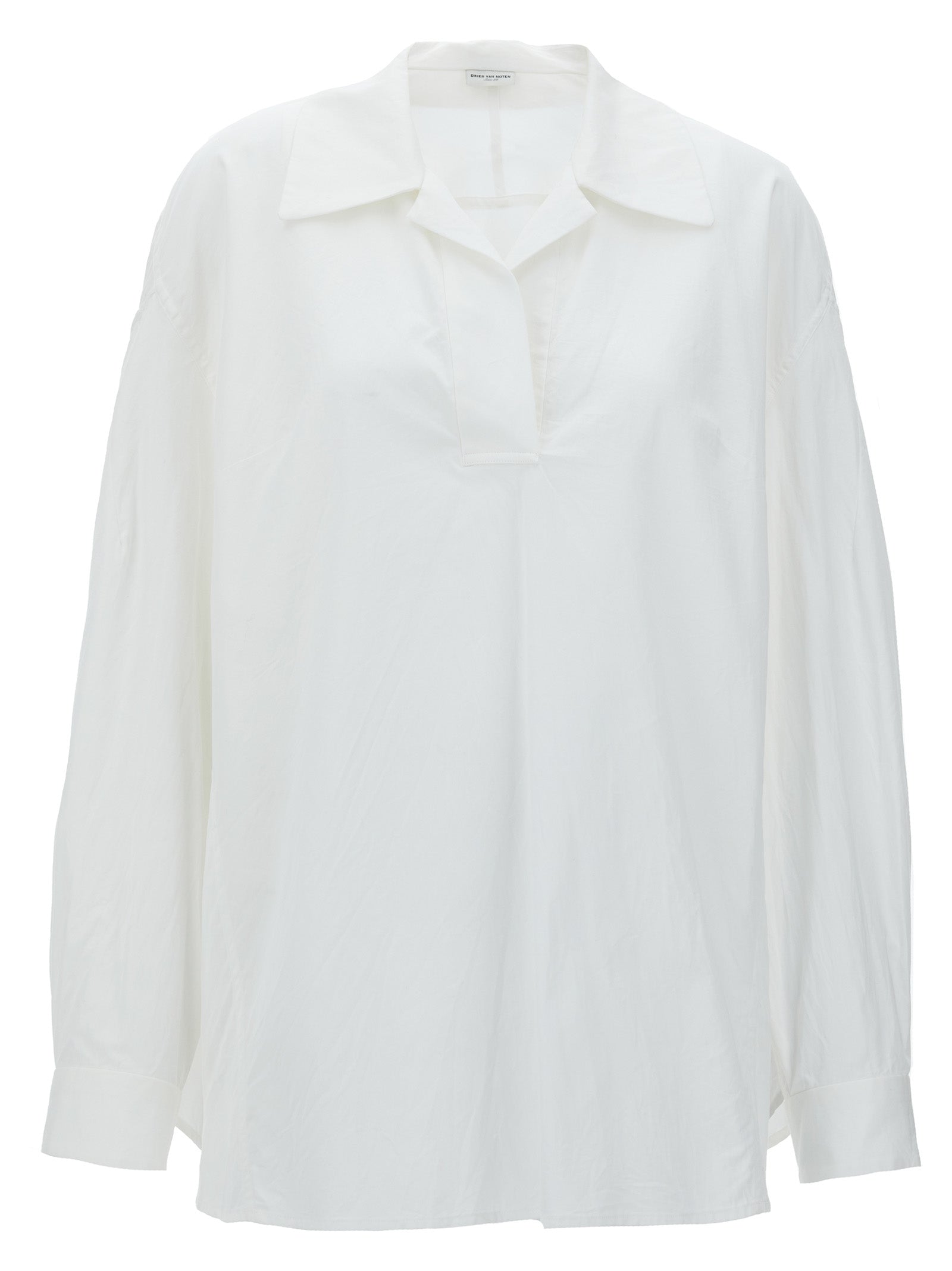 Dries Van Noten-Camis Camicie Bianco-Donna