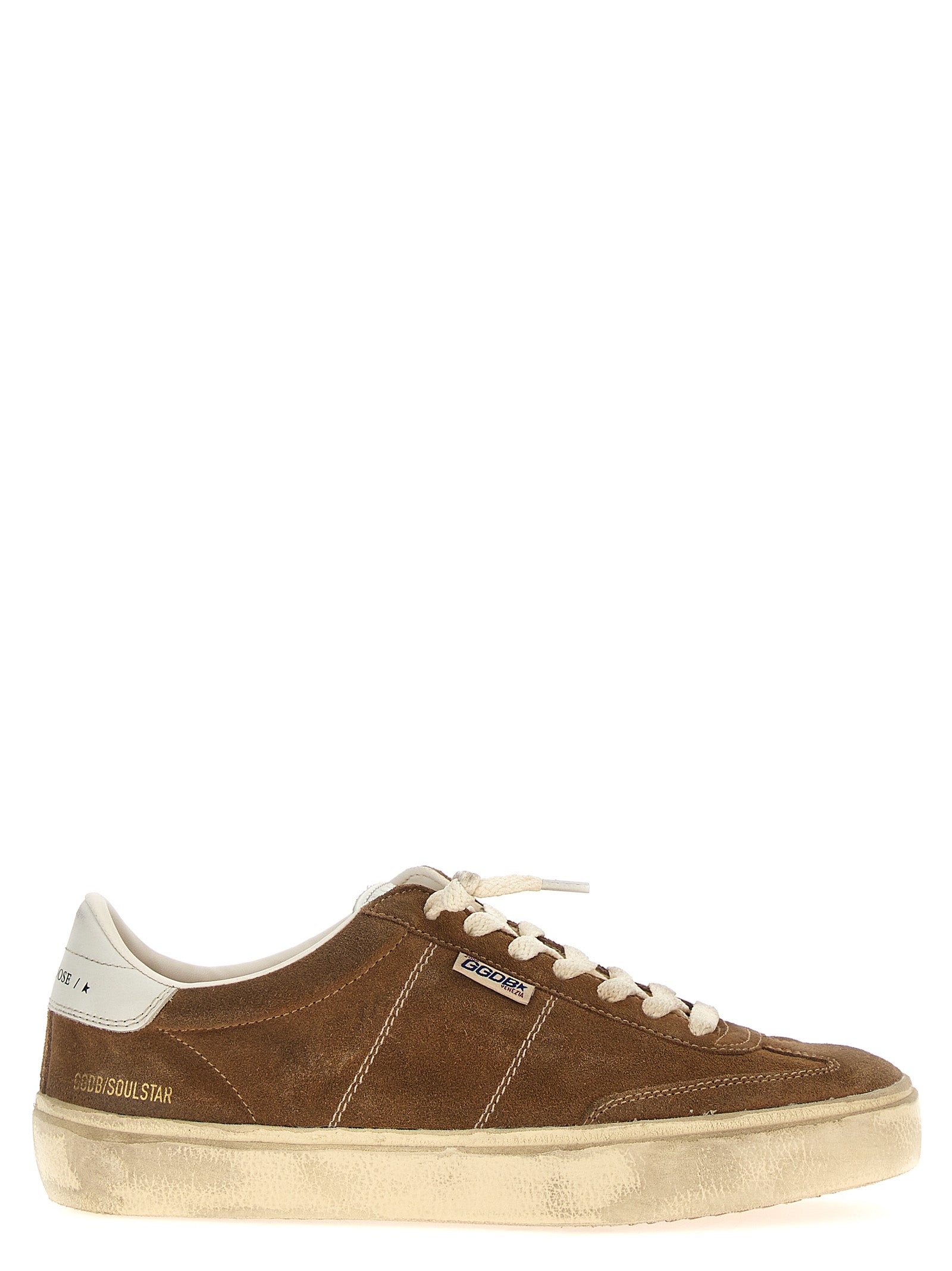 Golden Goose-Soul Star Sneakers Beige-Uomo