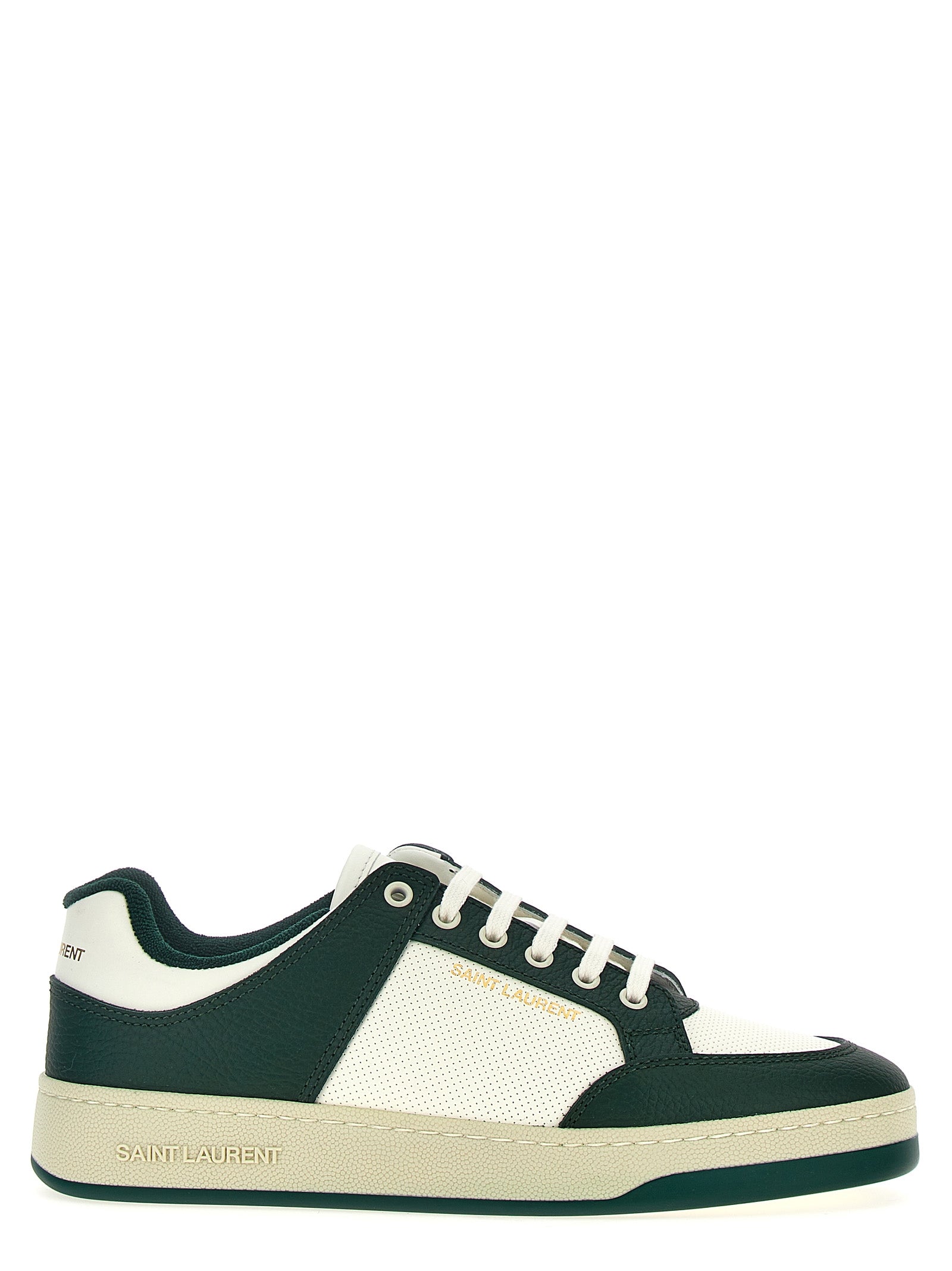 Saint Laurent-Sl/61 Sneakers Verde-Uomo