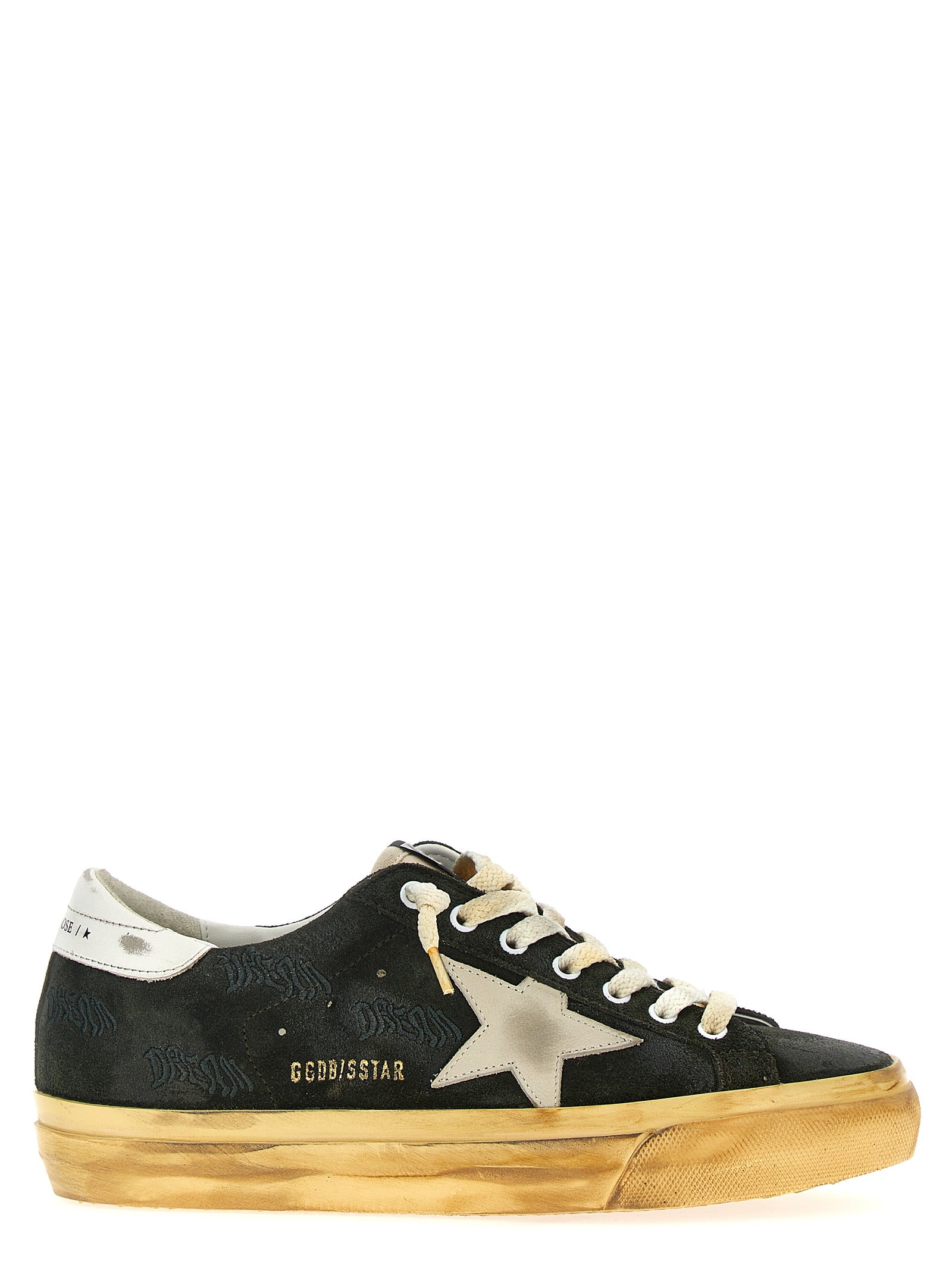 Golden Goose-Superstar Sneakers Verde-Uomo