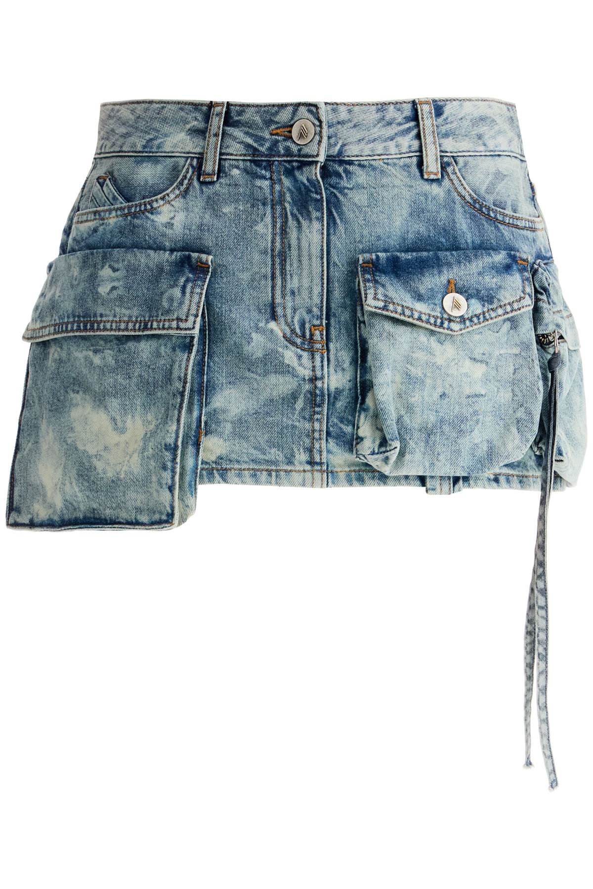 The Attico-Minigonna In Denim Fay-Donna