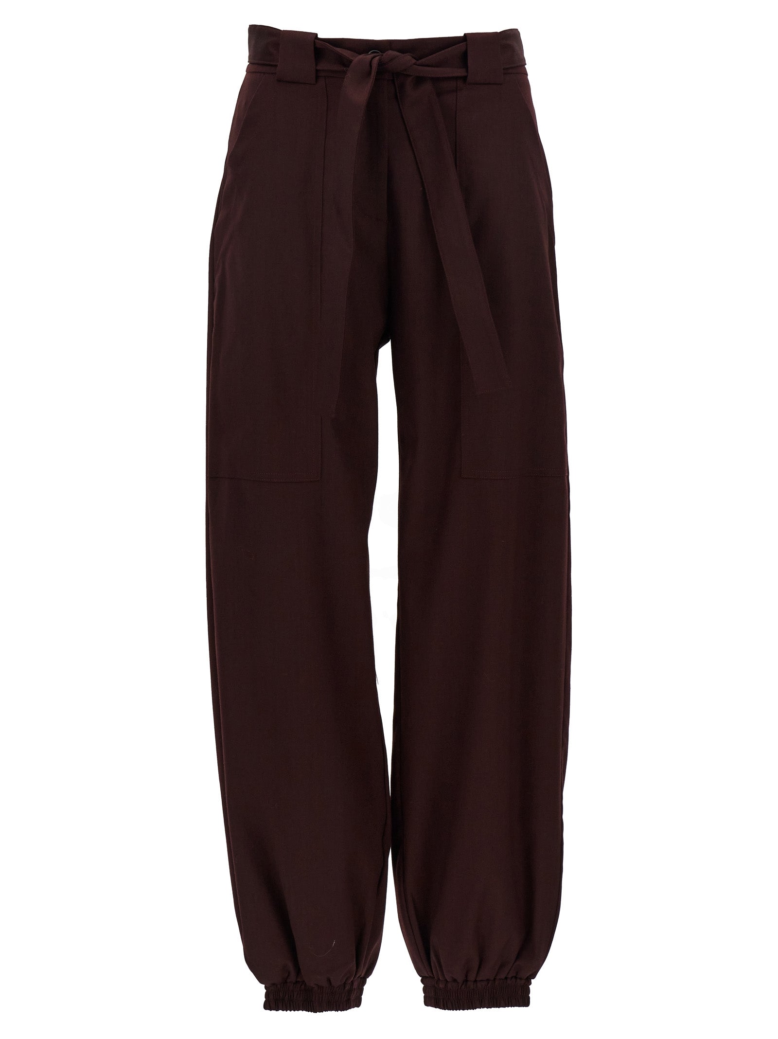 Pinko-Caproni Pantaloni Bordeaux-Donna