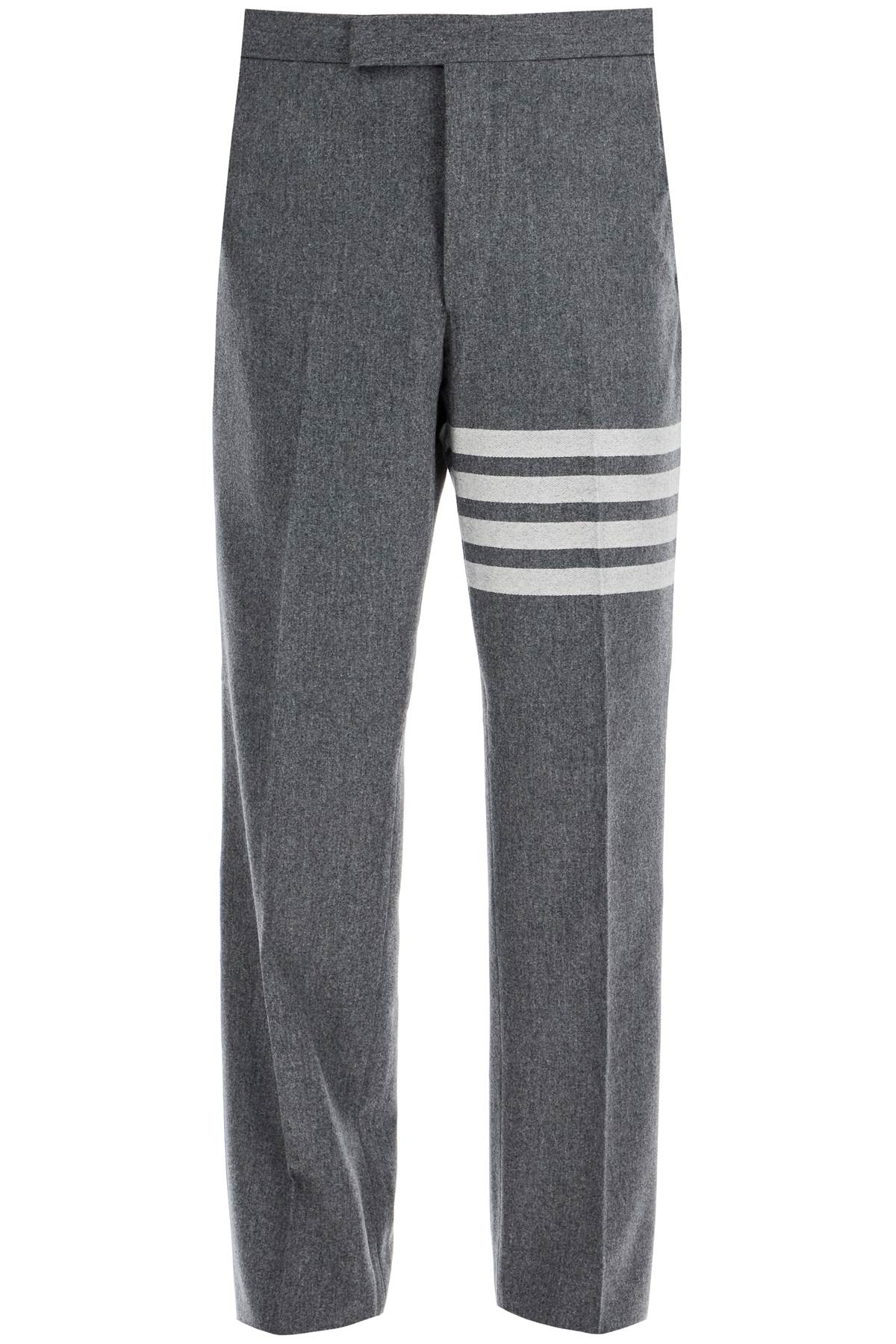 Thom Browne-Pantaloni Con 4 Bar-Uomo