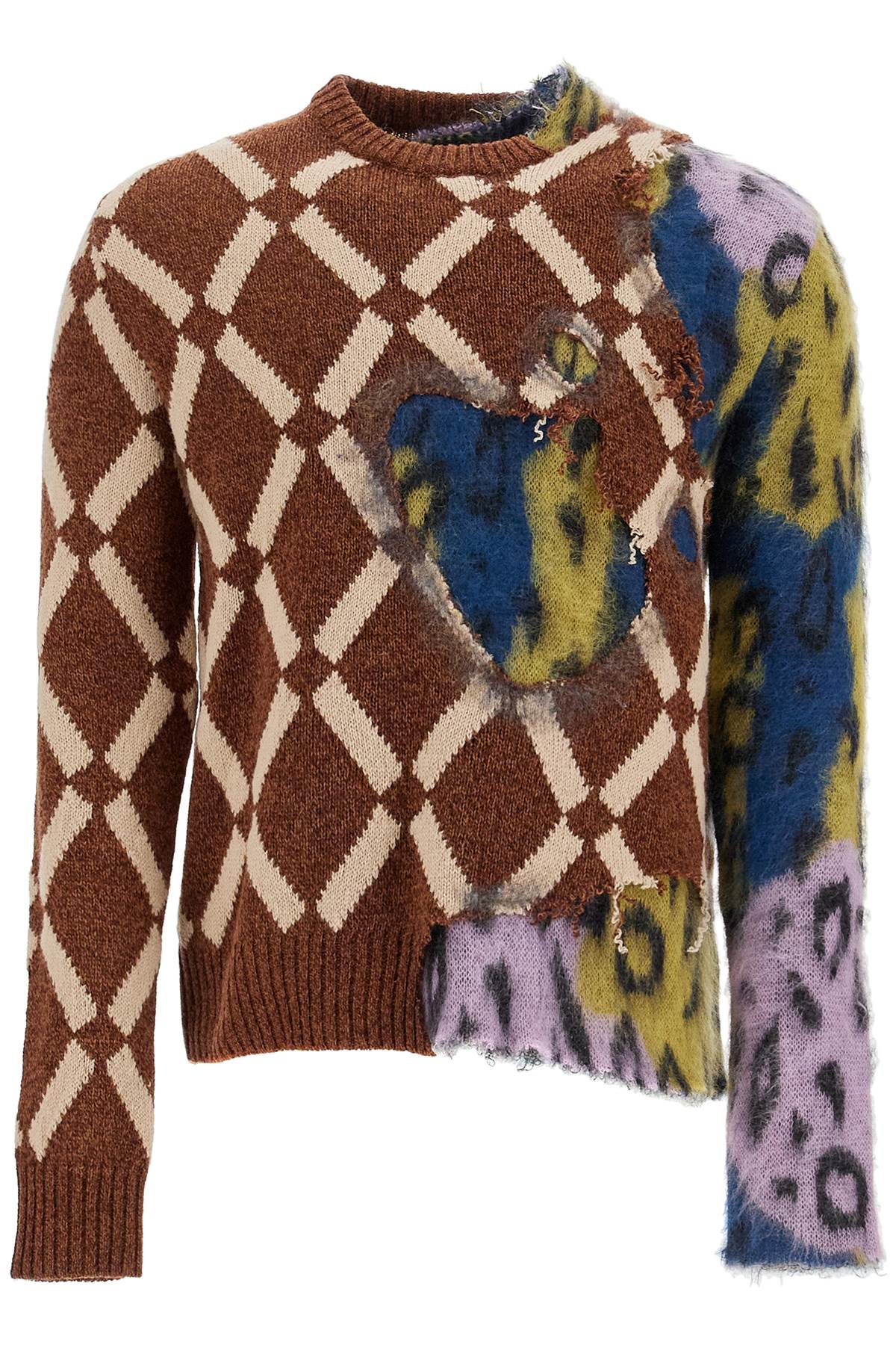 Marni-Maglione Due In Uno In Lana E Mohair-Uomo