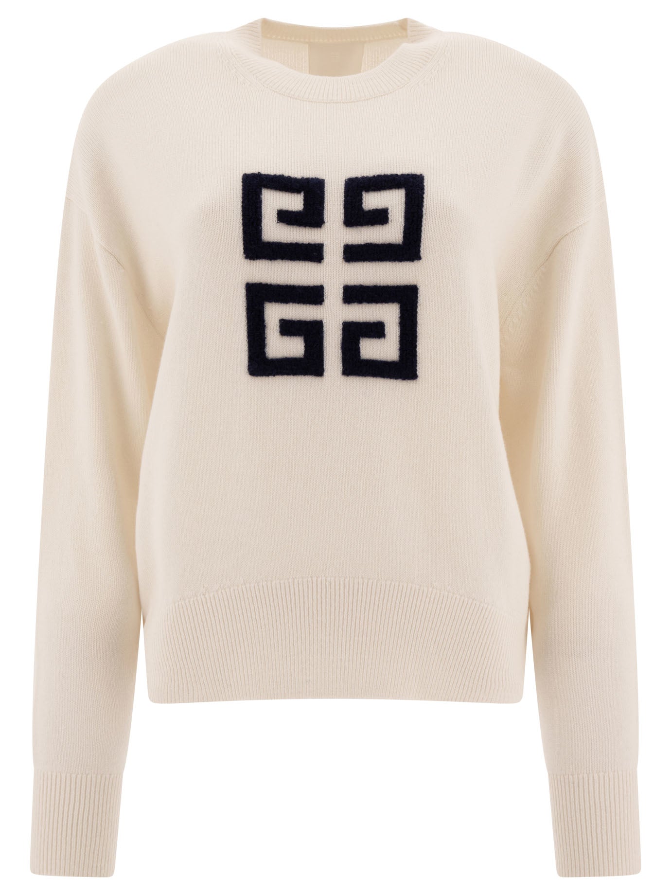 Givenchy-4g Knitwear Bianco-Donna