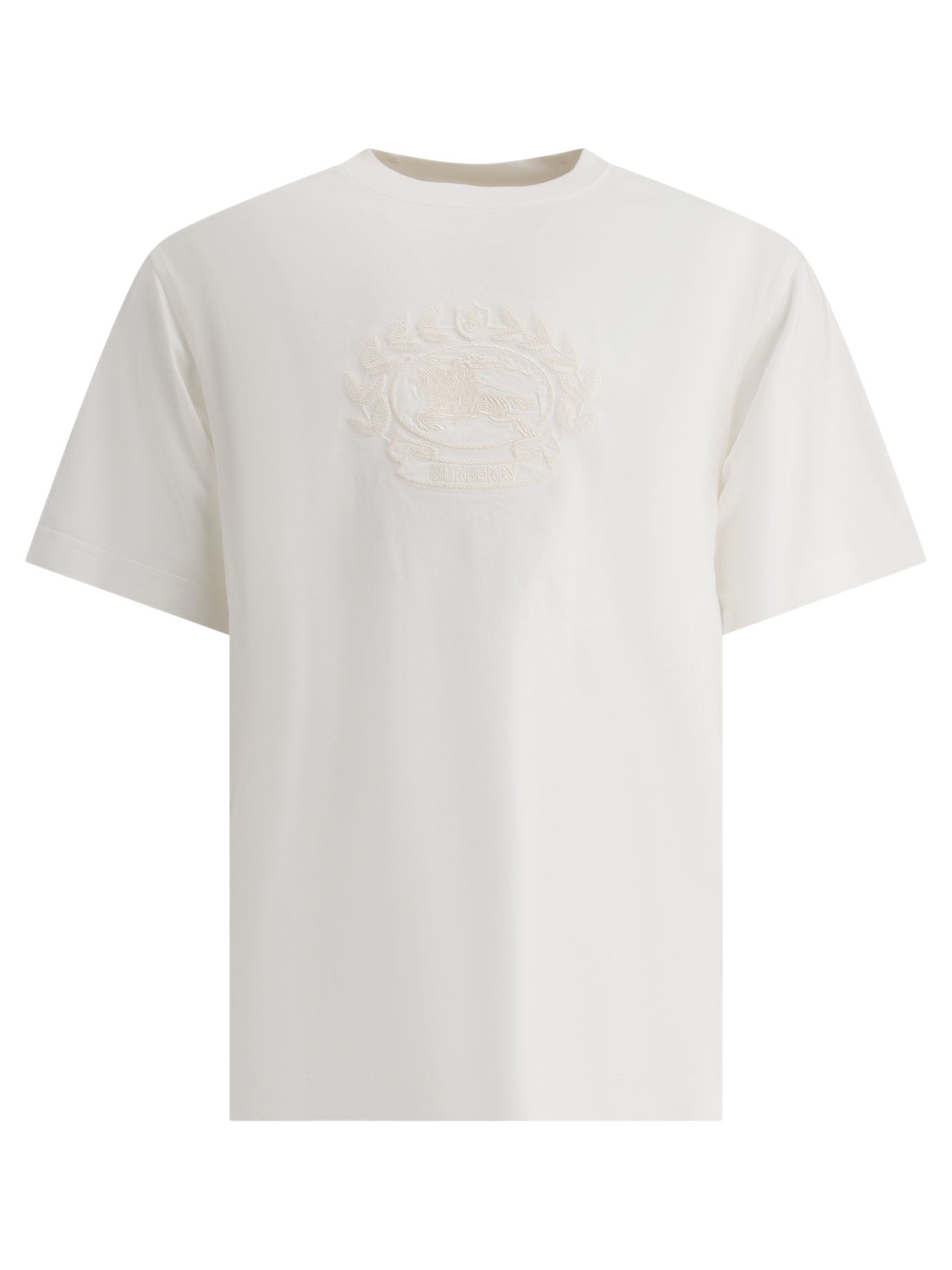 Burberry-Ekd T-Shirts Bianco-Uomo