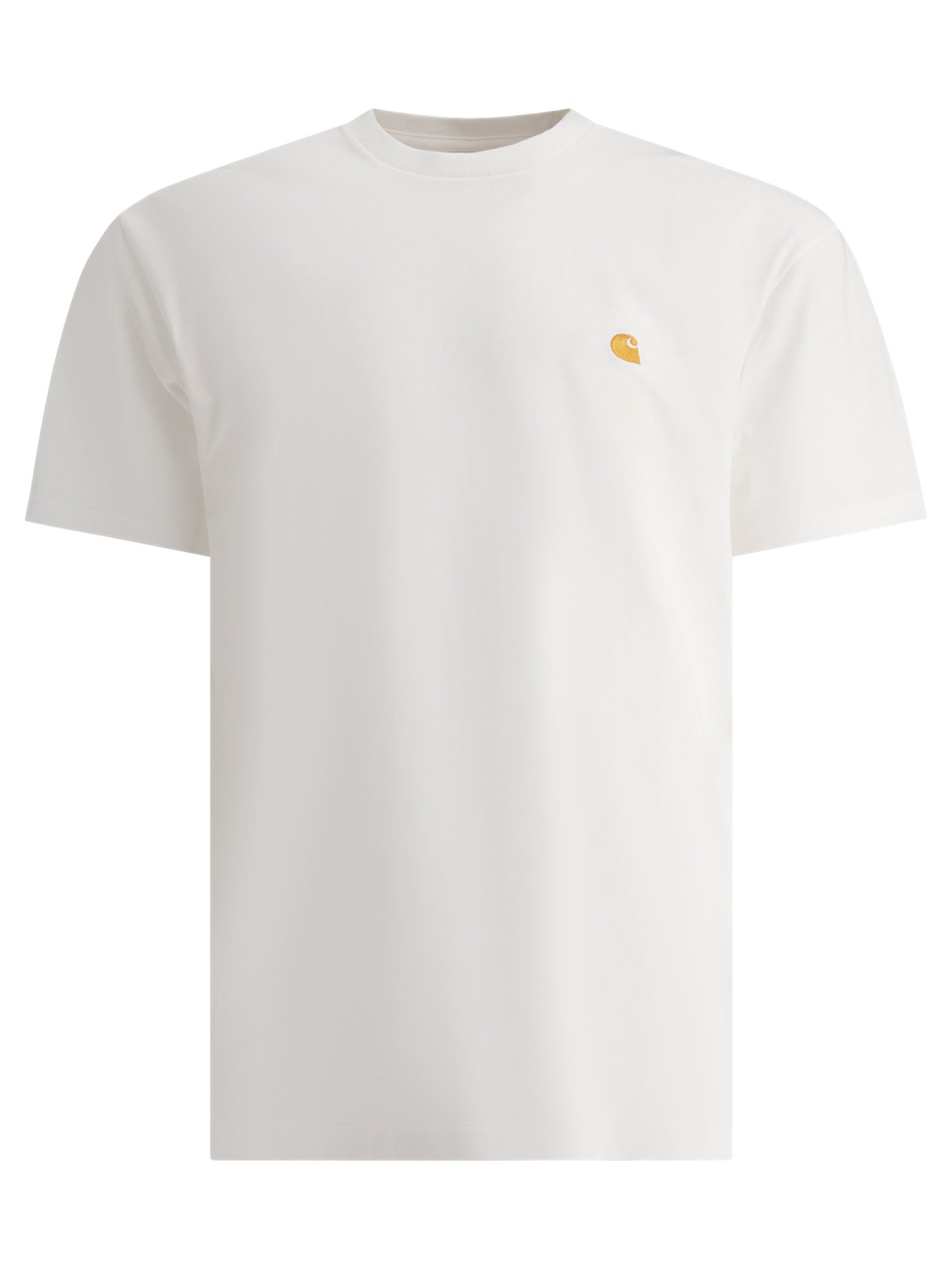 Carhartt Wip-Chase T-Shirts Bianco-Uomo