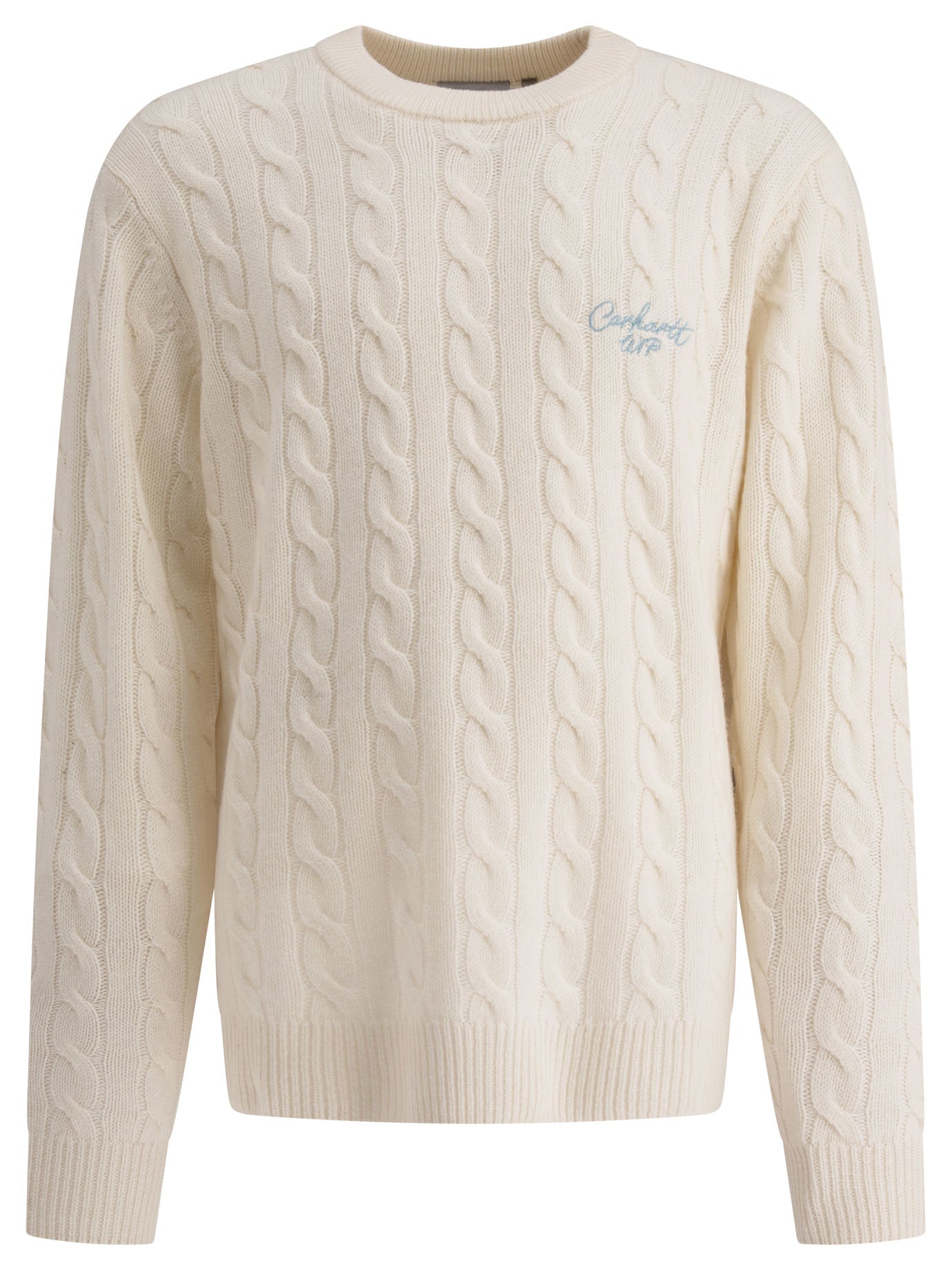 Carhartt Wip-Signature Knitwear Bianco-Uomo