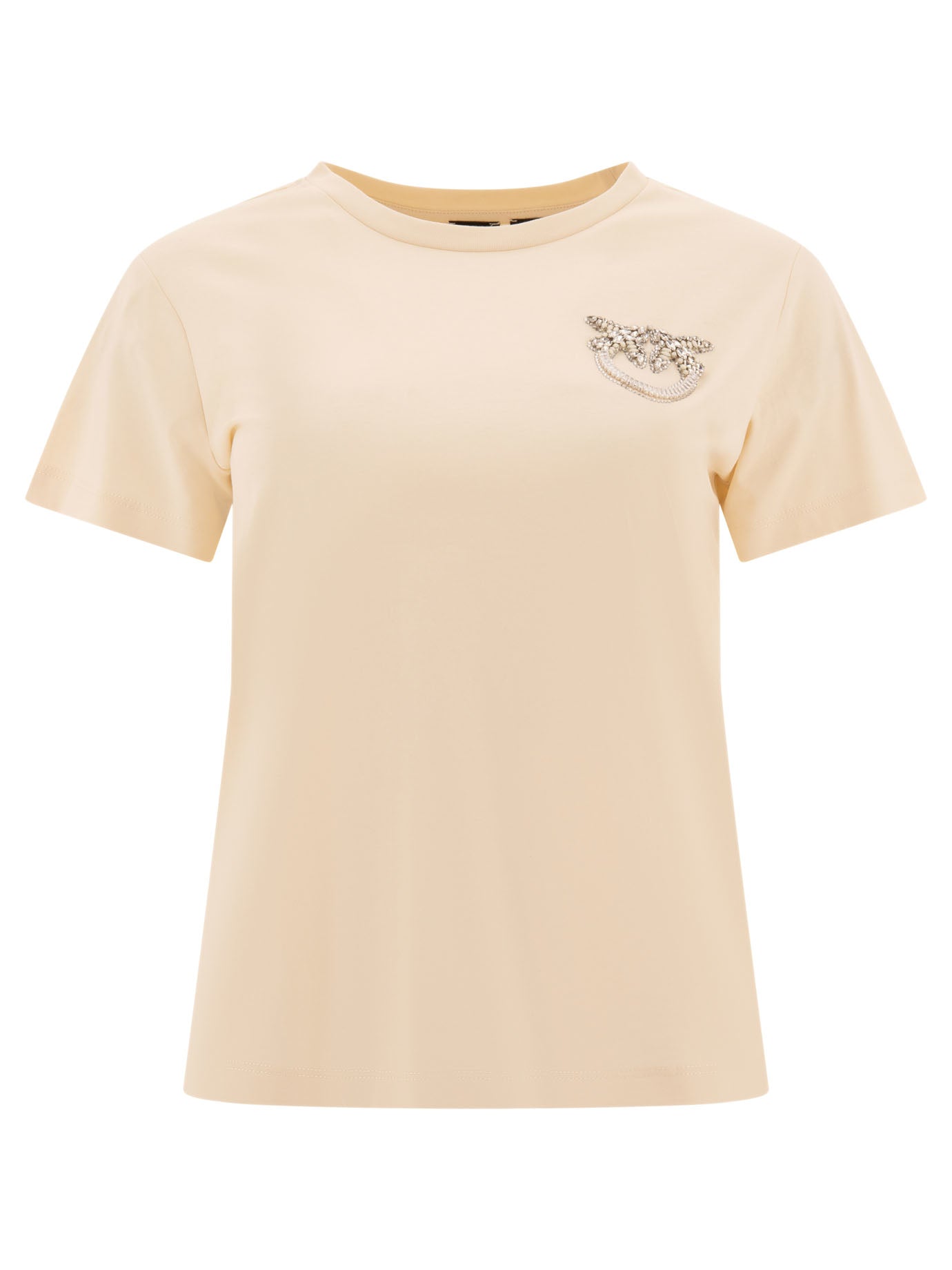 Pinko-Nambrone T-Shirts Beige-Donna