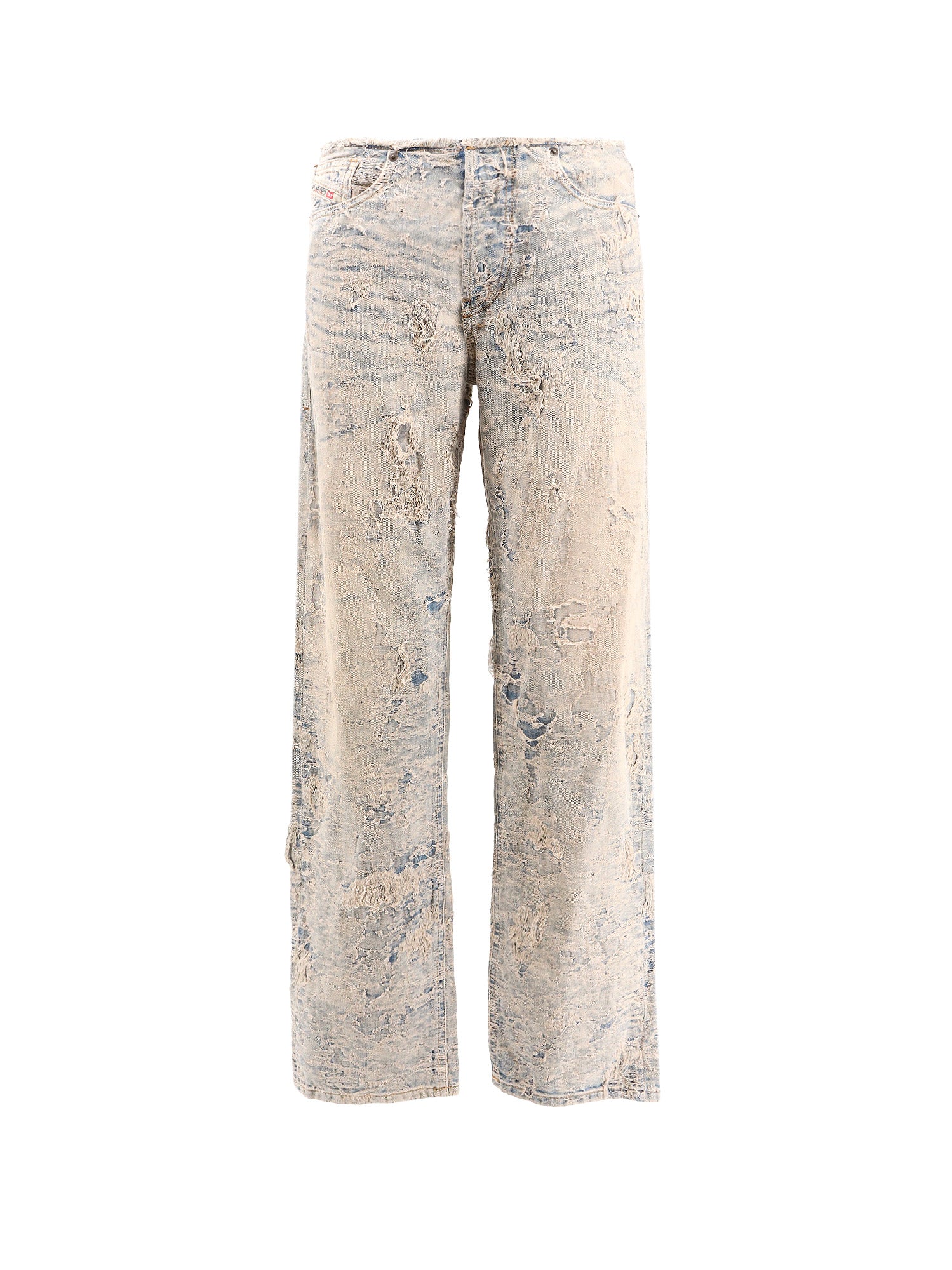 Diesel-Jeans in denim Distressed-Donna