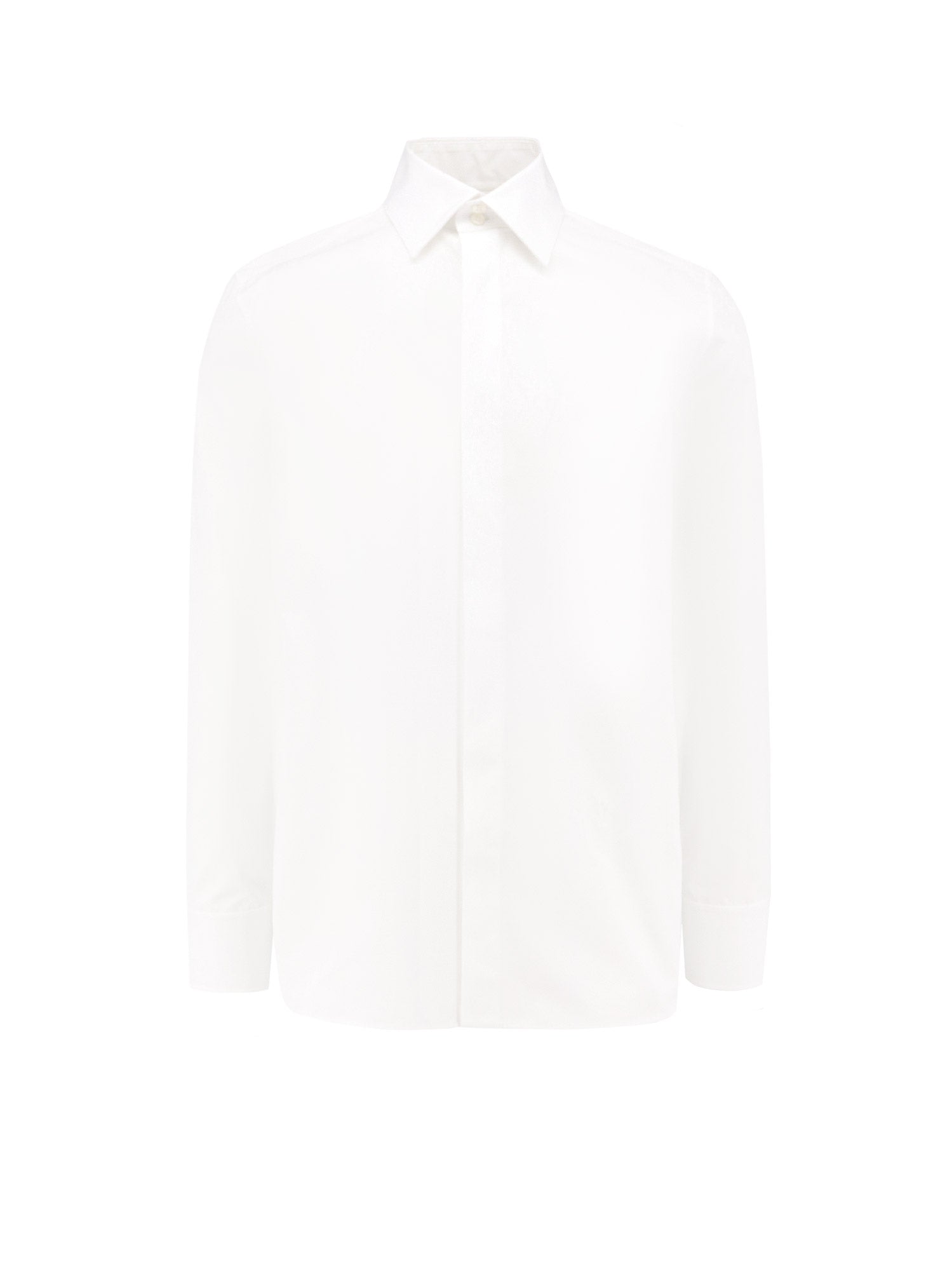 Saint Laurent-Camicia Oversize in cotone-Uomo