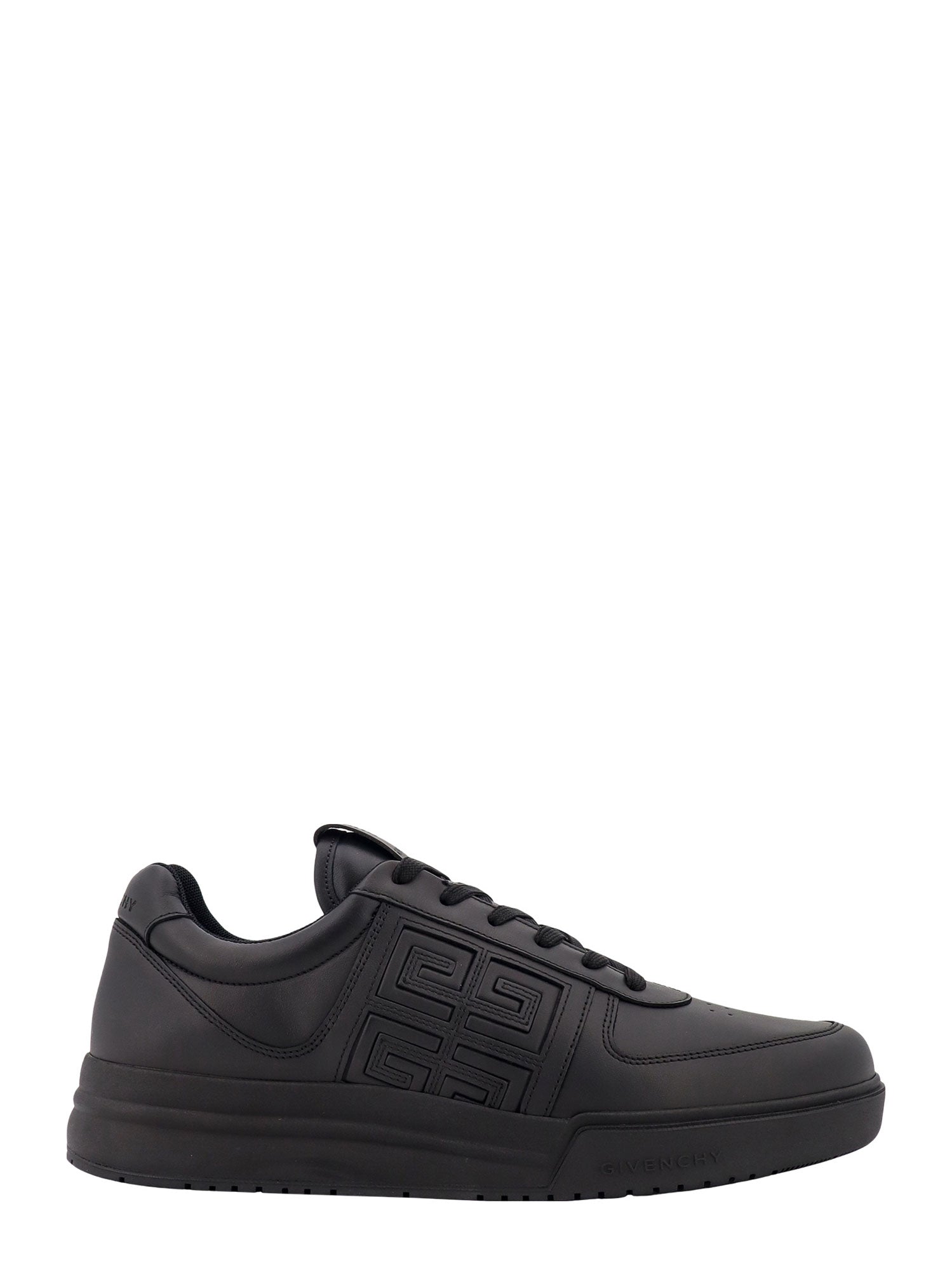 Givenchy-Sneakers in pelle con logo 4G in contrasto-Uomo