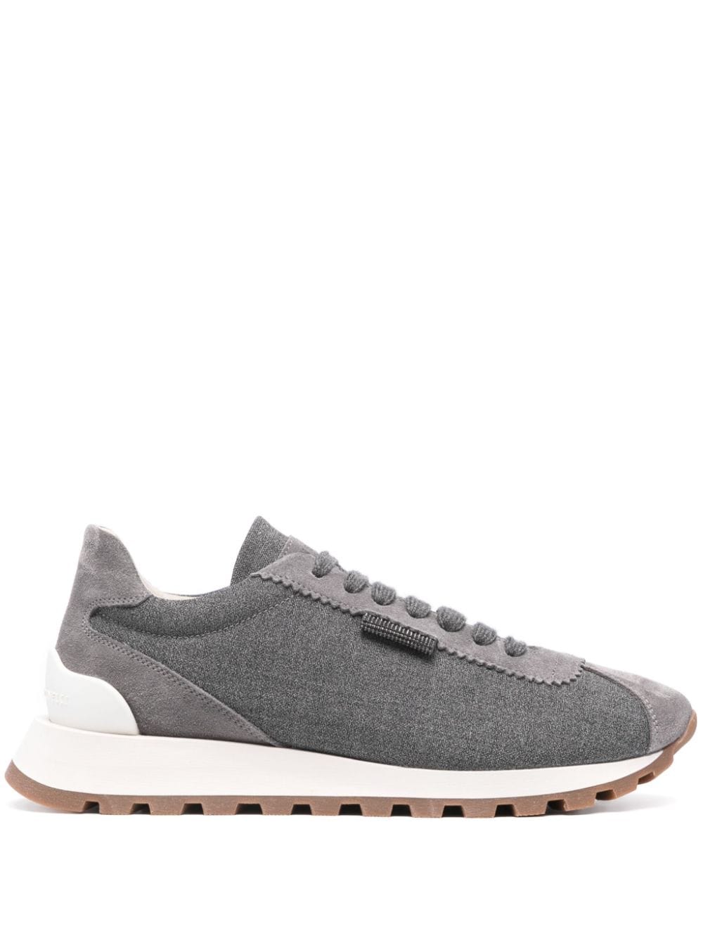 Brunello Cucinelli-Sneakers con inserti-Donna