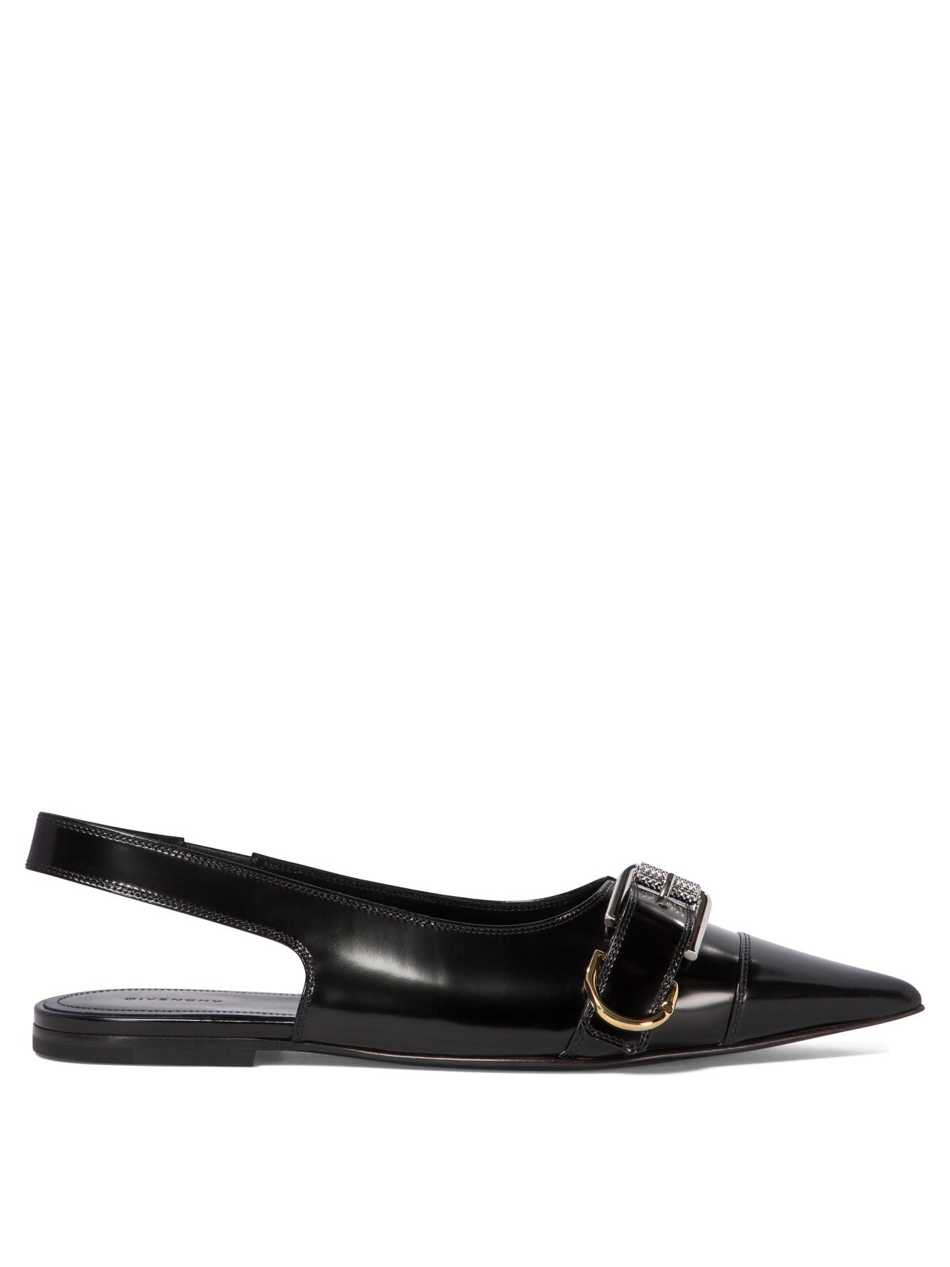 Givenchy-Voyou Ballerinas Nero-Donna