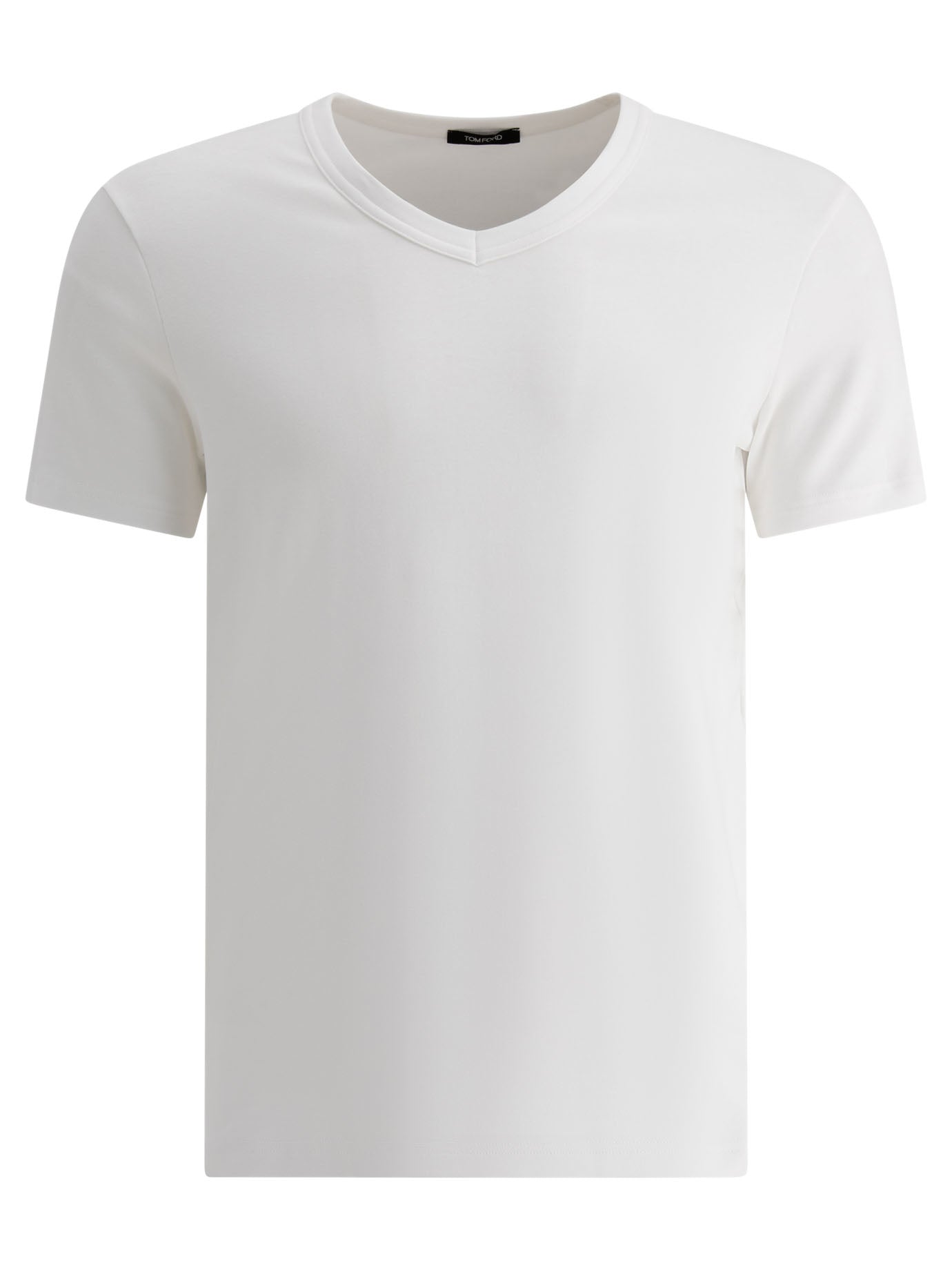 Tom Ford-Slim-Fit Stretch Cotton-Jersey T-Shirt Underwear Bianco-Uomo