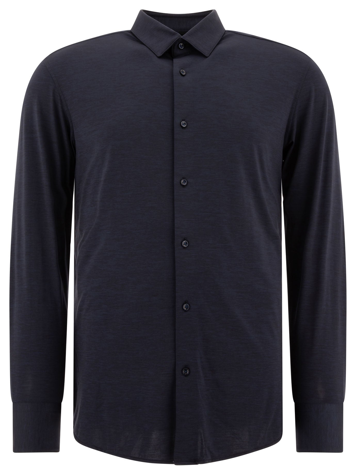 Hugo Boss-Kent Shirts Blu-Uomo