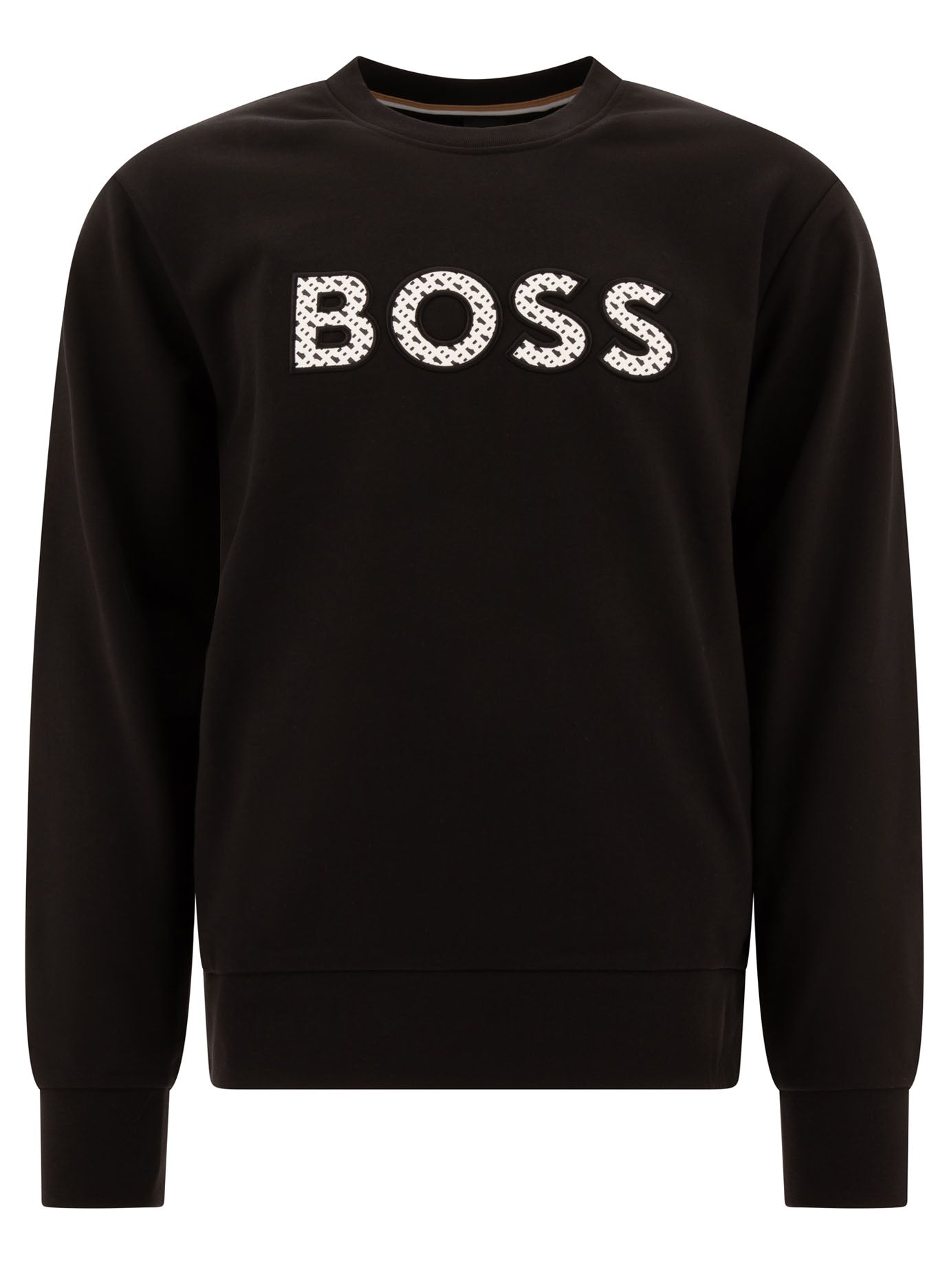 Hugo Boss-Soleri Sweatshirts Nero-Uomo