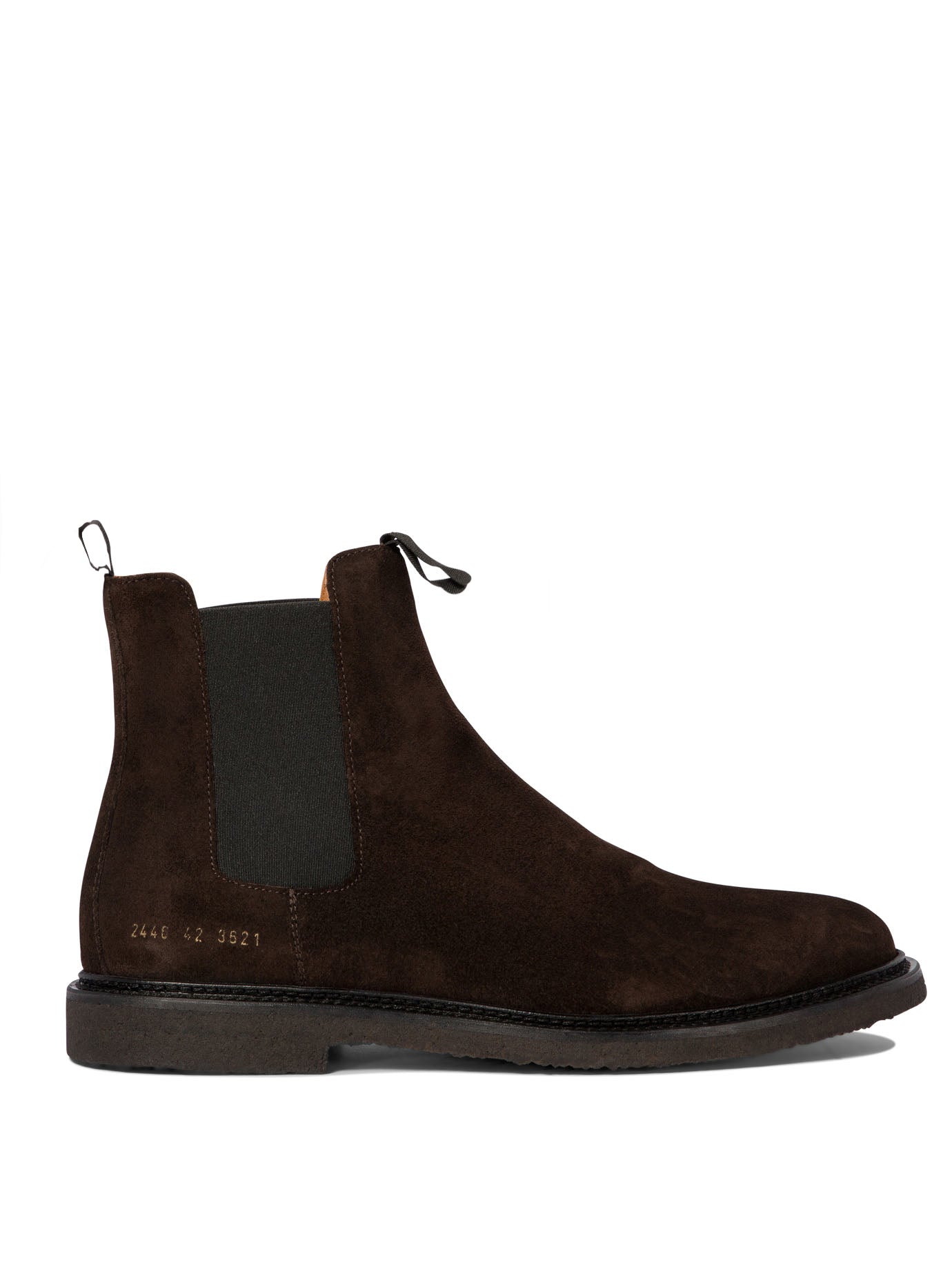 Common Projects-Suede Chelsea Boots Stivali E Stivaletti Marrone-Uomo