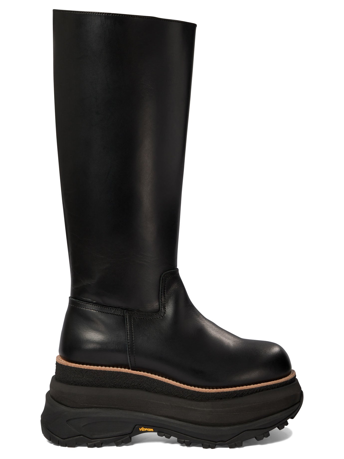 Sacai-Long Boots Stivali & Stivaletti Nero-Donna