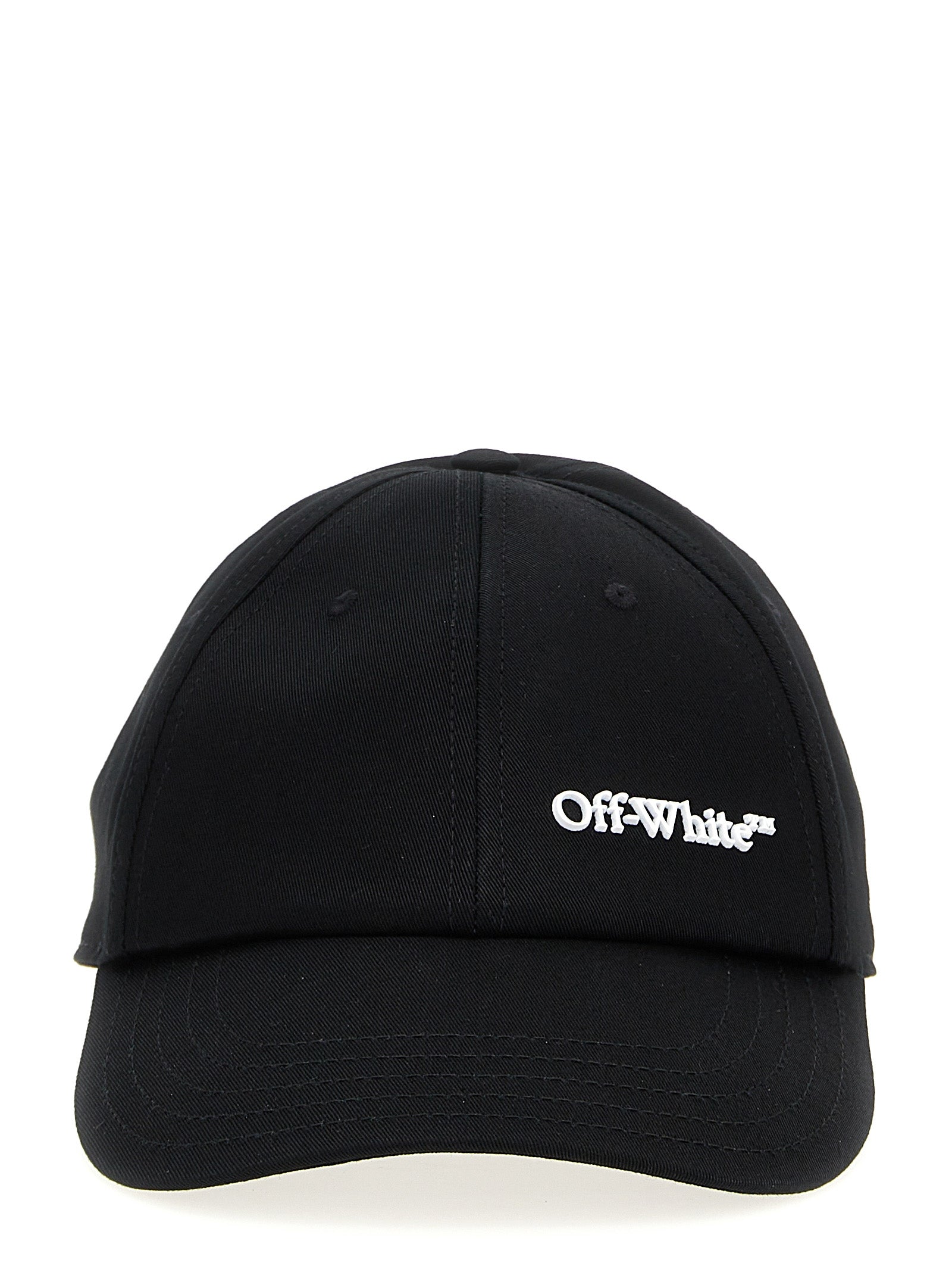 Off-White-3d Logo Cappelli Nero-Uomo