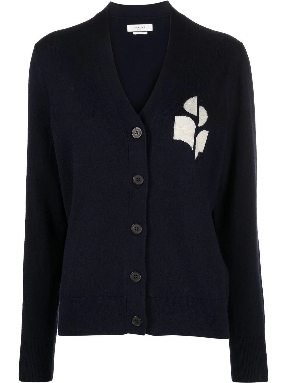 Isabel Marant Etoile-Cardigan con logo-Donna